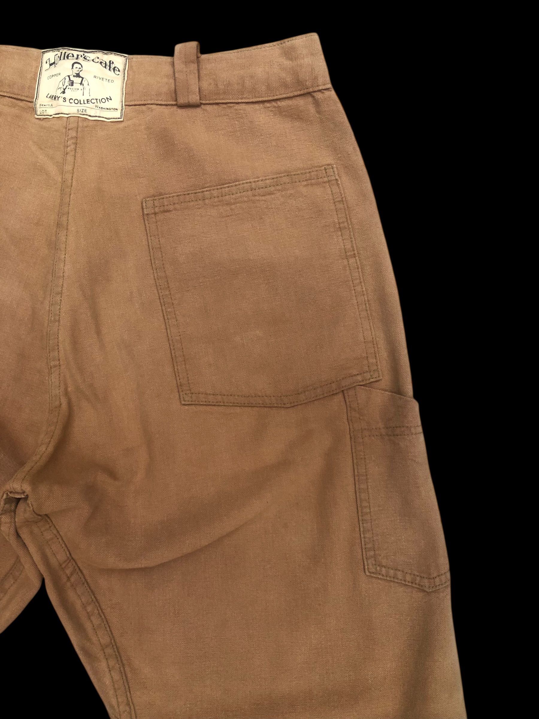 Warehouse & Co. 🔥HELLER'S CAFE by WAREHOUSE & CO Duck Carpenter Pants Size US 31 - 13 Thumbnail
