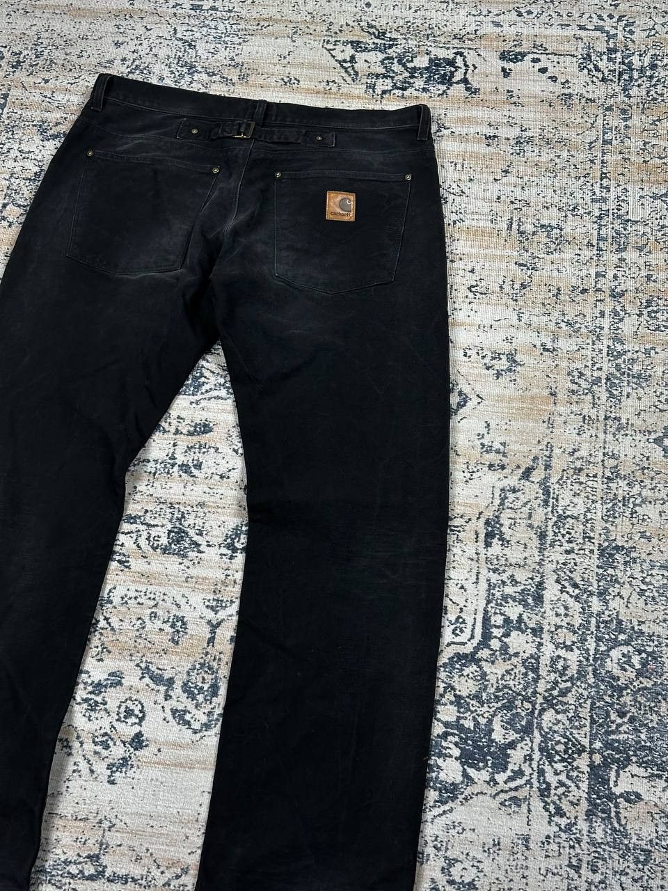 Carhartt Vintage Carhartt Union Made Faded Denim Roper Pant Size US 36 / EU 52 - 9 Thumbnail