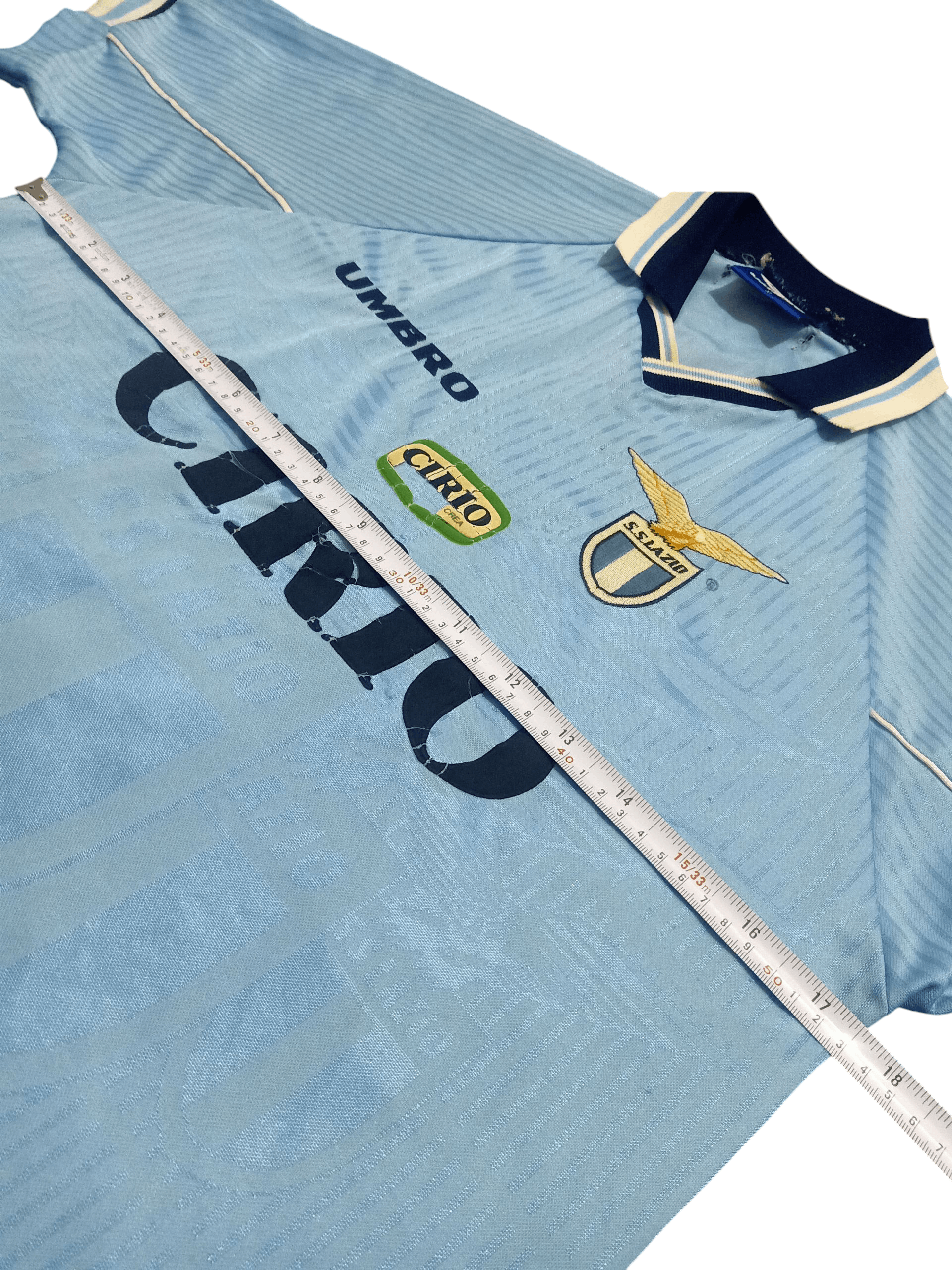 Umbro × Vintage Vintage 1997-98 SS Lazio Home Jersey | Grailed