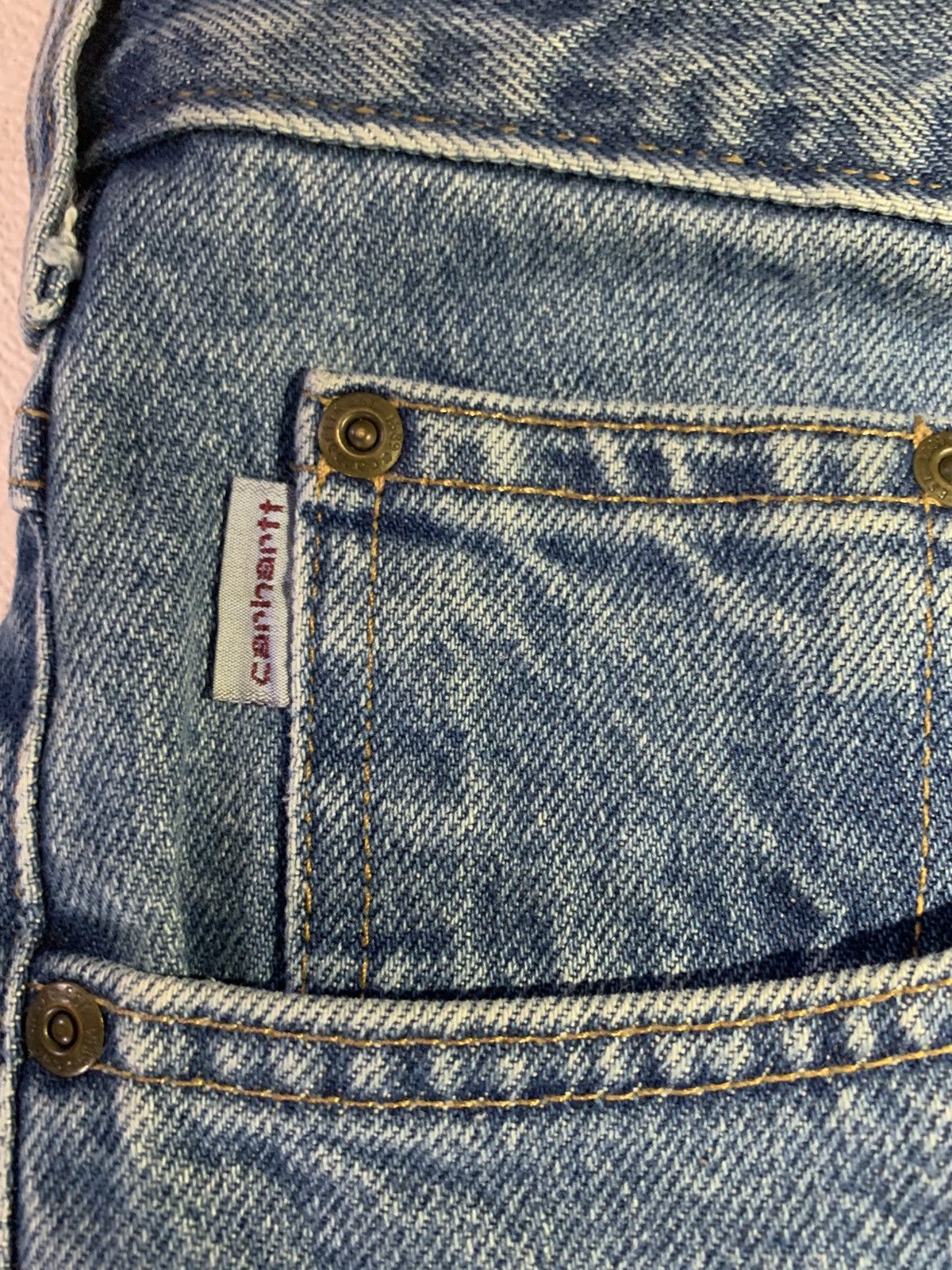 Carhartt Carhartt Blue Jeans Stone Washed Relaxed fit (B17-STW) Size US 32 / EU 48 - 5 Thumbnail
