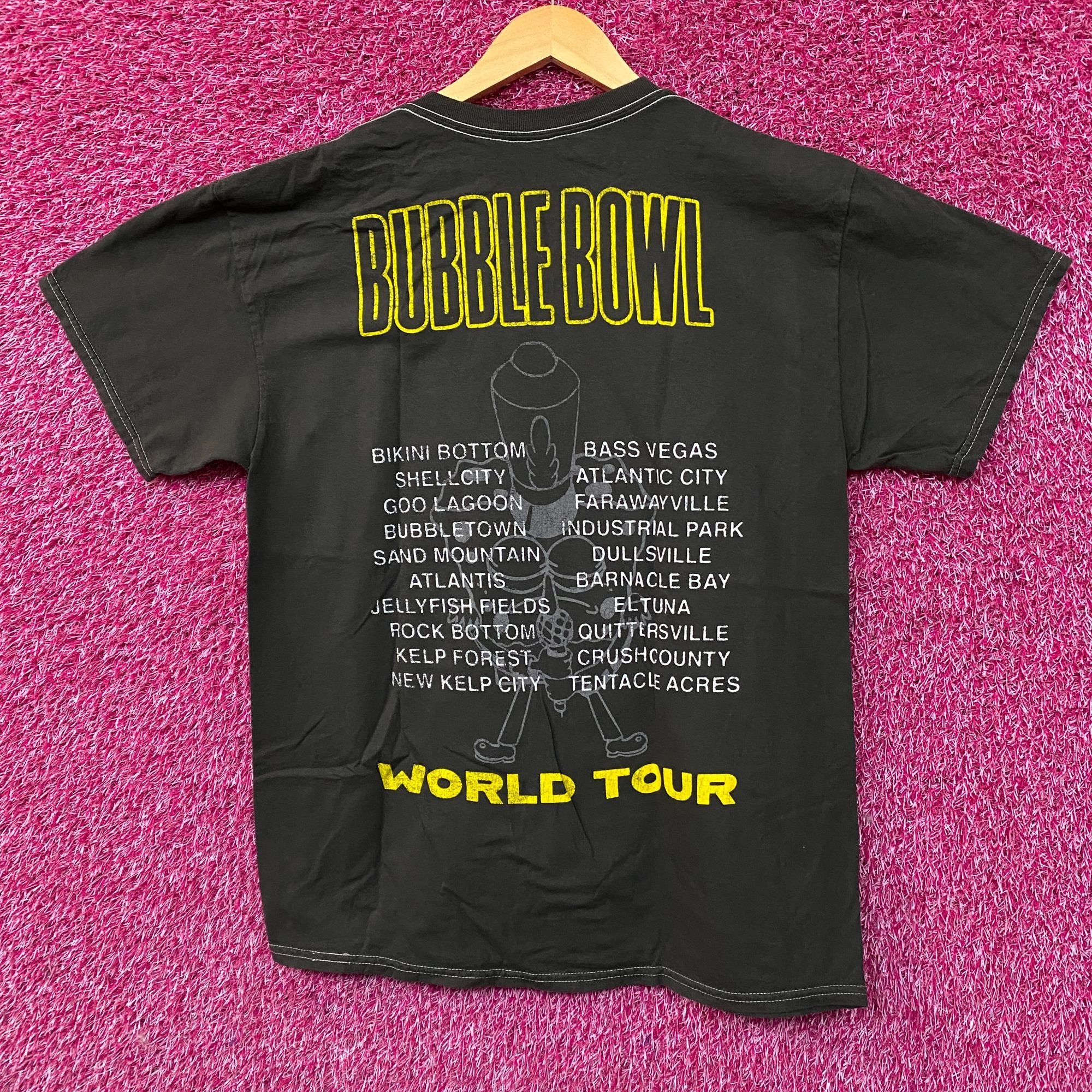 Nickelodeon SpongeBob SquarePants Bubble Bowl World Tour T-shirt Large Size US L / EU 52-54 / 3 - 4 Thumbnail