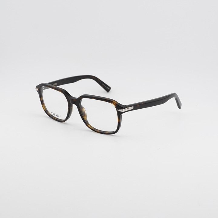 Dior Dior DIORBLACKSUITO S5I 2000 Eyeglasses Havana 53mm Square Size ONE SIZE - 7 Thumbnail