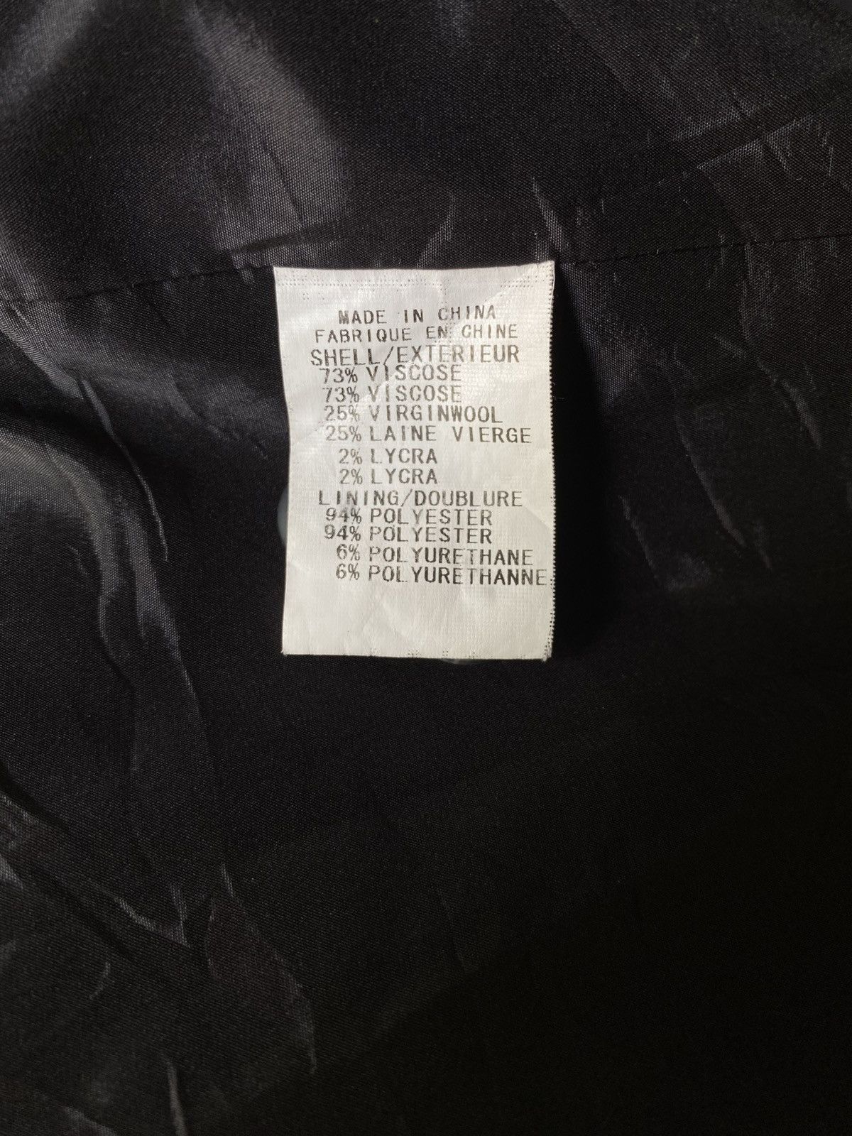 Helmut Lang HELMUT LANG New York Black Deep V-Neck Blazer Size XS / US 0-2 / IT 36-38 - 7 Thumbnail