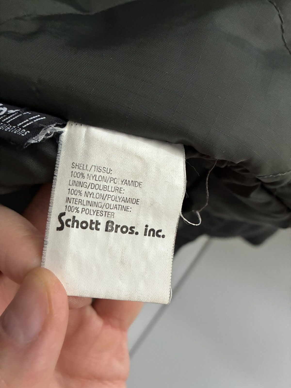 Schott Vintage Schott bomber jacket Flayers Man Wep military army Size US XXL / EU 58 / 5 - 8 Thumbnail