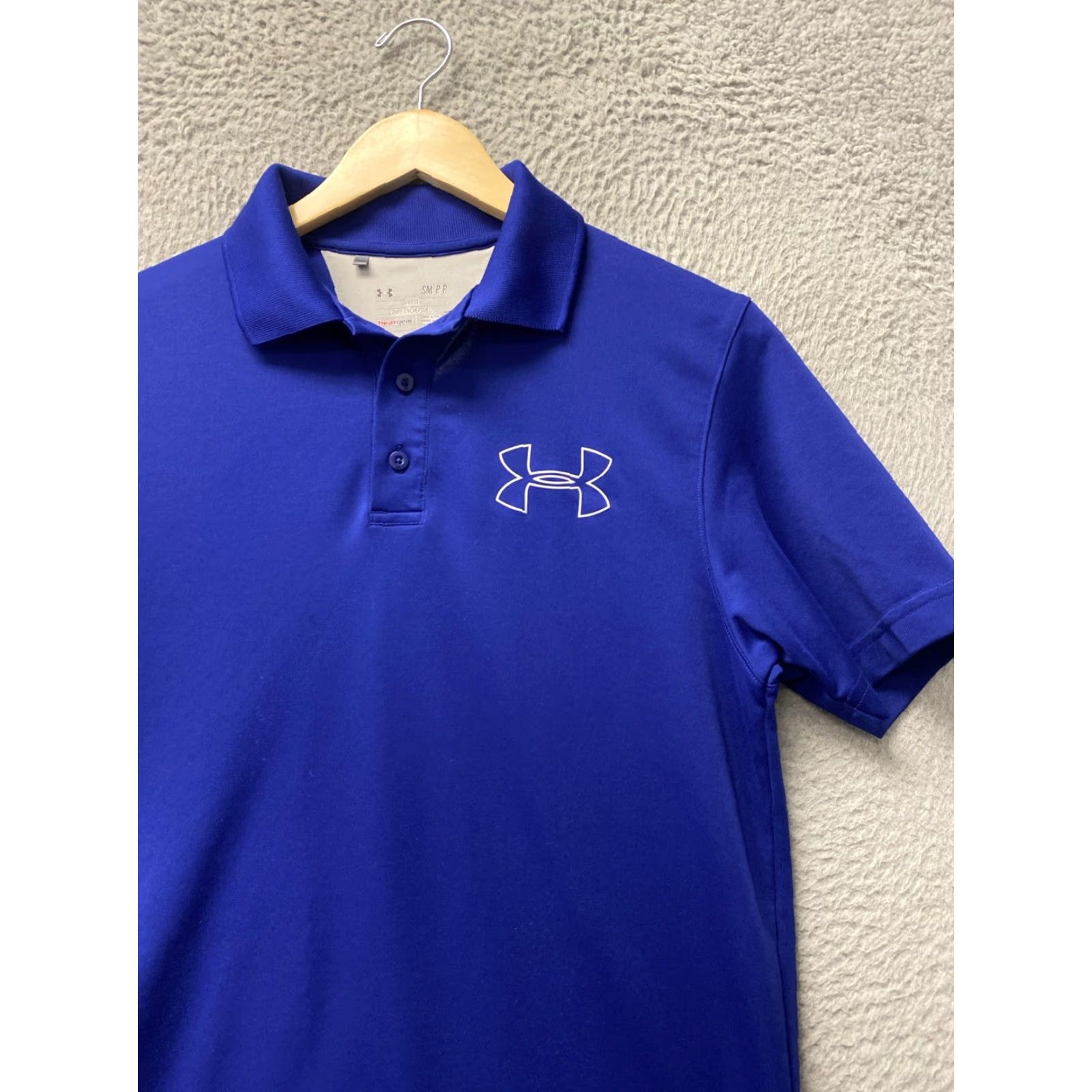 Under Armour Under Armour Polo Shirt Mens Size S Small Blue HeatGear Golf /110-58 Size US S / EU 44-46 / 1 - 2 Thumbnail