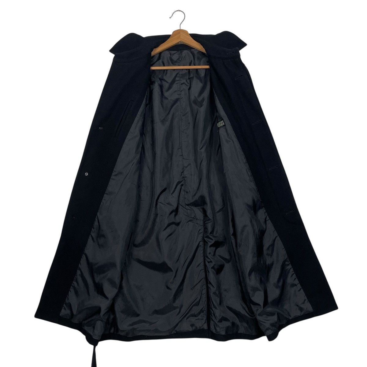 Jean Paul Gaultier Gaultier Homme Object Wool Black Coat Size US M / EU 48-50 / 2 - 12 Thumbnail