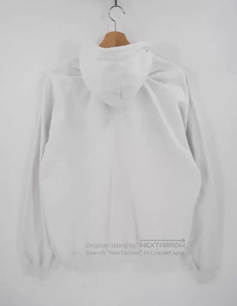 Balenciaga Balenciaga White Painted Logo Hoodie Size L Size US L / EU 52-54 / 3 - 2 Thumbnail