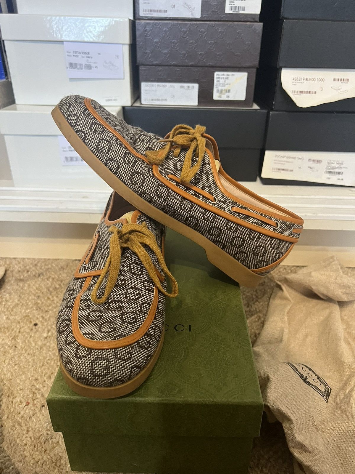 Gucci Gucci GG moccasin Size US 10 / EU 43 - 2 Thumbnail