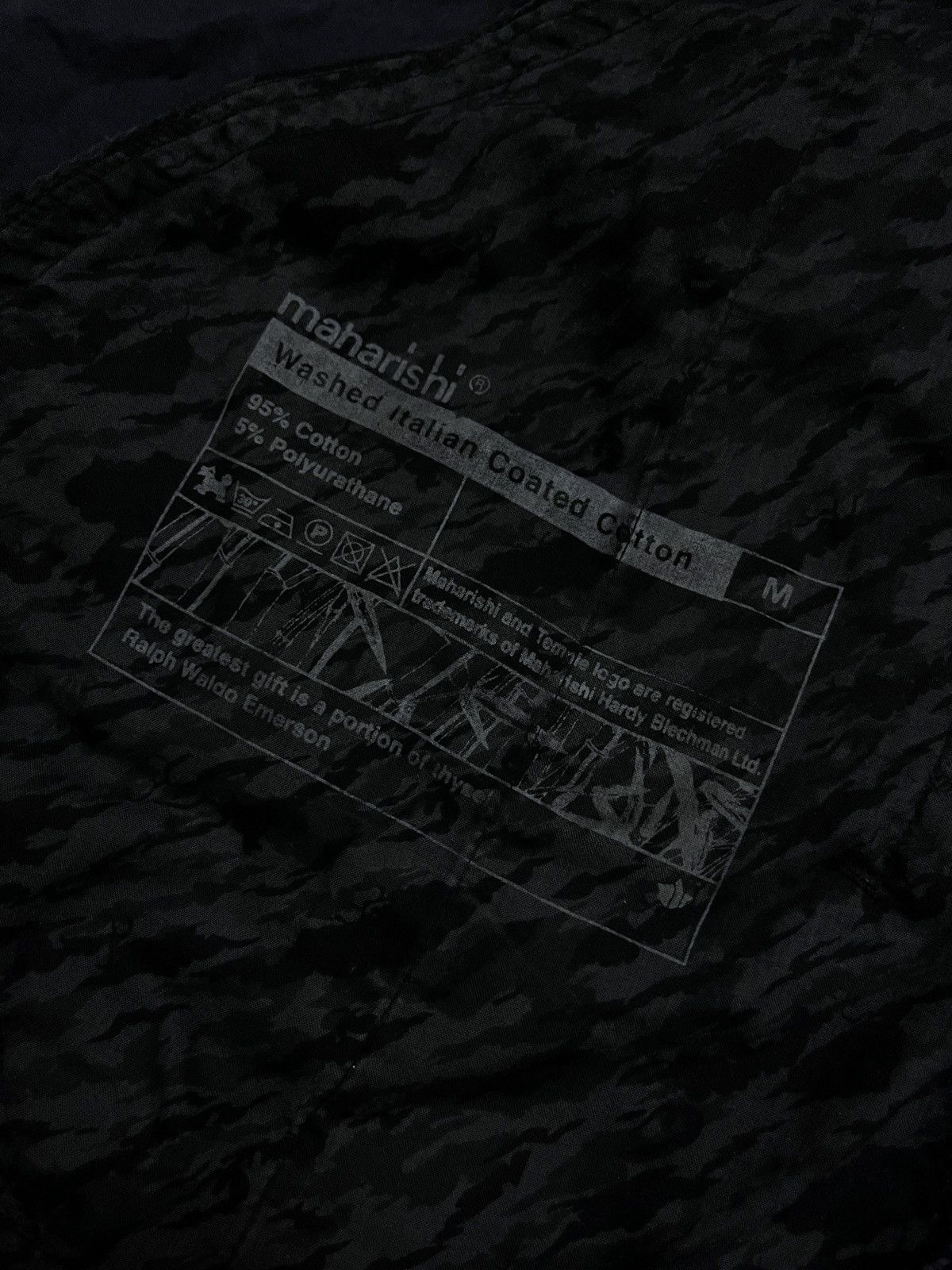 Maharishi Rare Vintage Maharishi Jacket Parka Men's Size Medium black Size US M / EU 48-50 / 2 - 5 Thumbnail