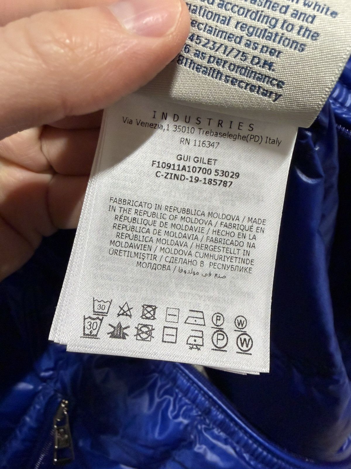 Moncler Moncler Gui Down Vest NEW 1100$ Size US XL / EU 56 / 4 - 7 Thumbnail