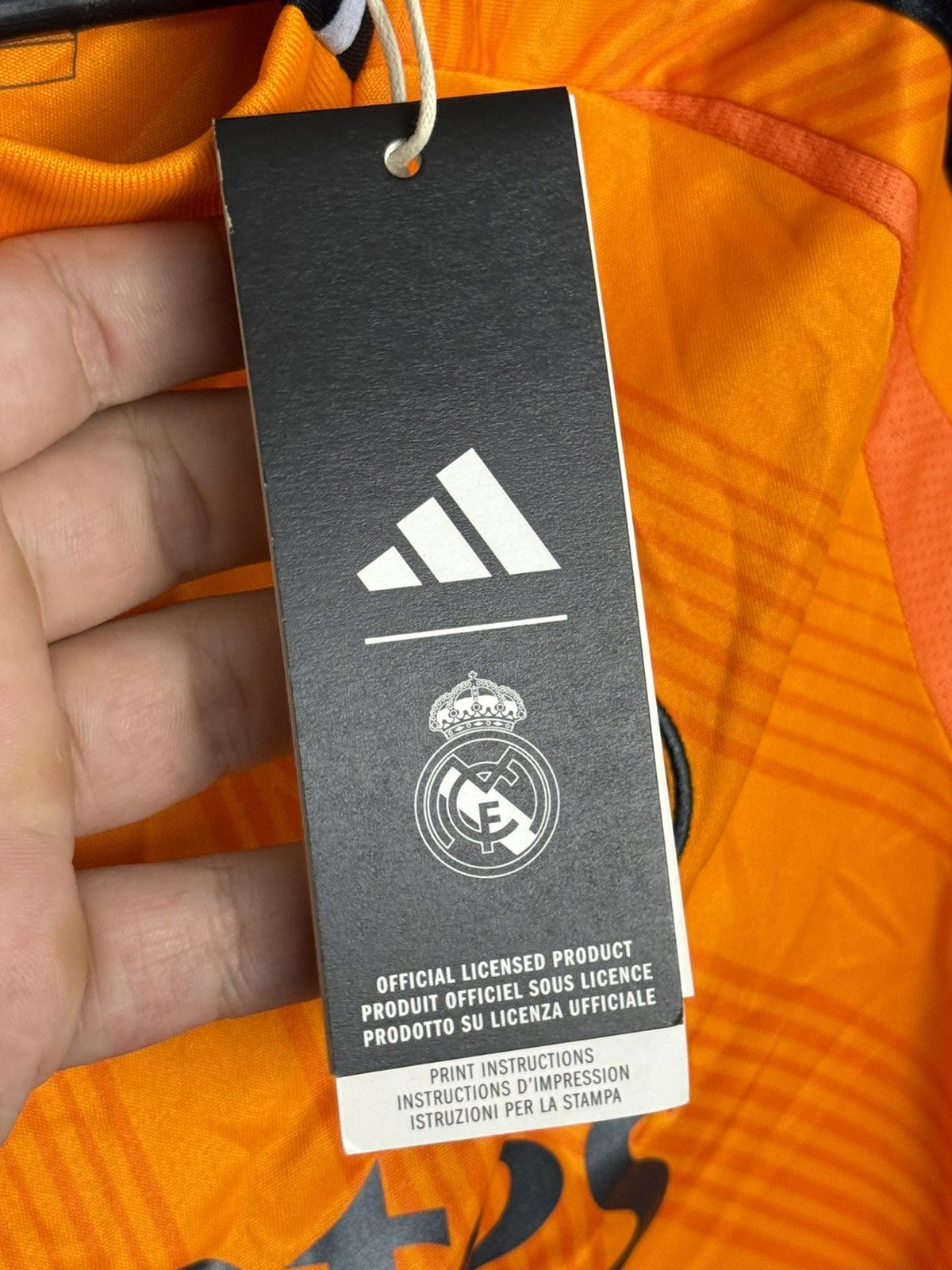 Adidas KIDS New Real Madrid 24/25 Away Football Jersey Size US XS / EU 42 / 0 - 9 Thumbnail