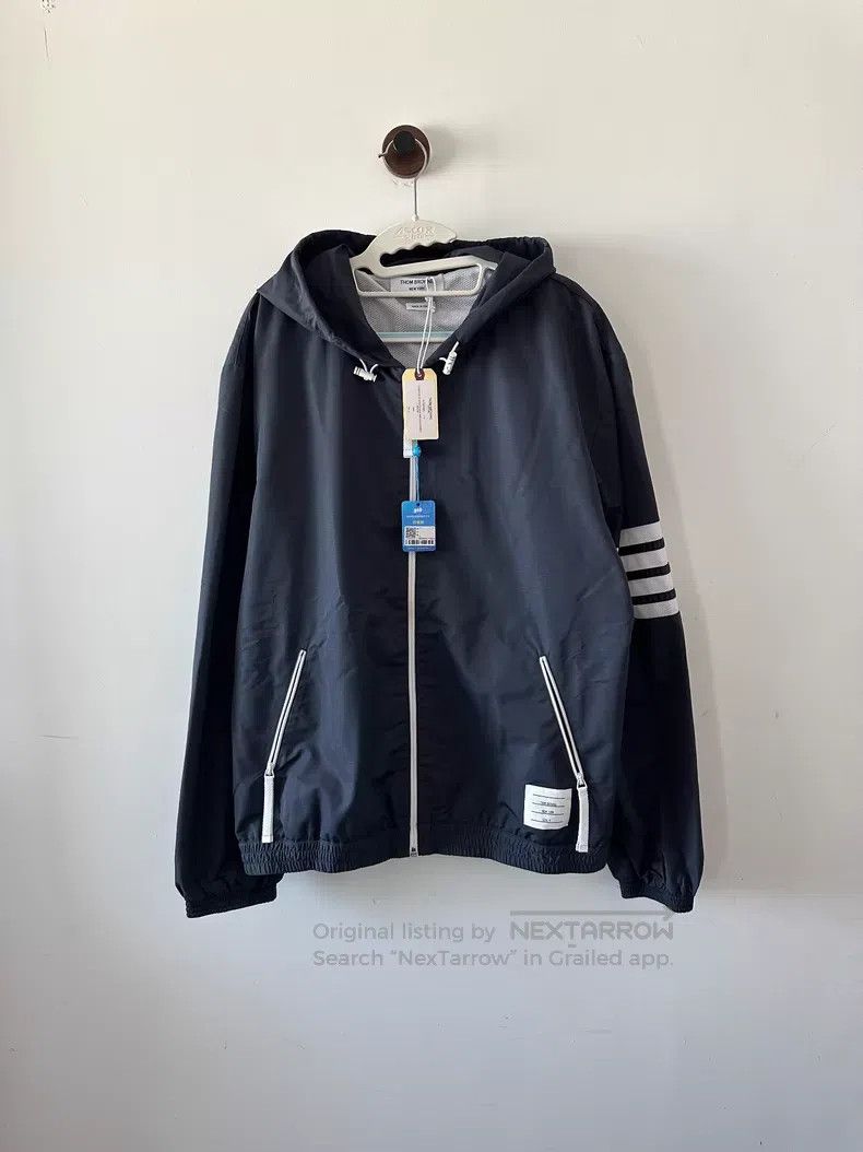 Thom Browne Thom Browne Hooded Jacket Size US XL / EU 56 / 4 - 1 Thumbnail