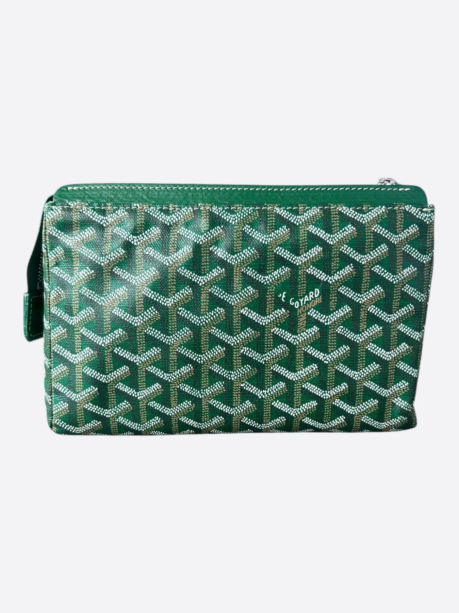 Goyard Goyard Green Miroir PM Toiletry Bag Size ONE SIZE - 3 Thumbnail