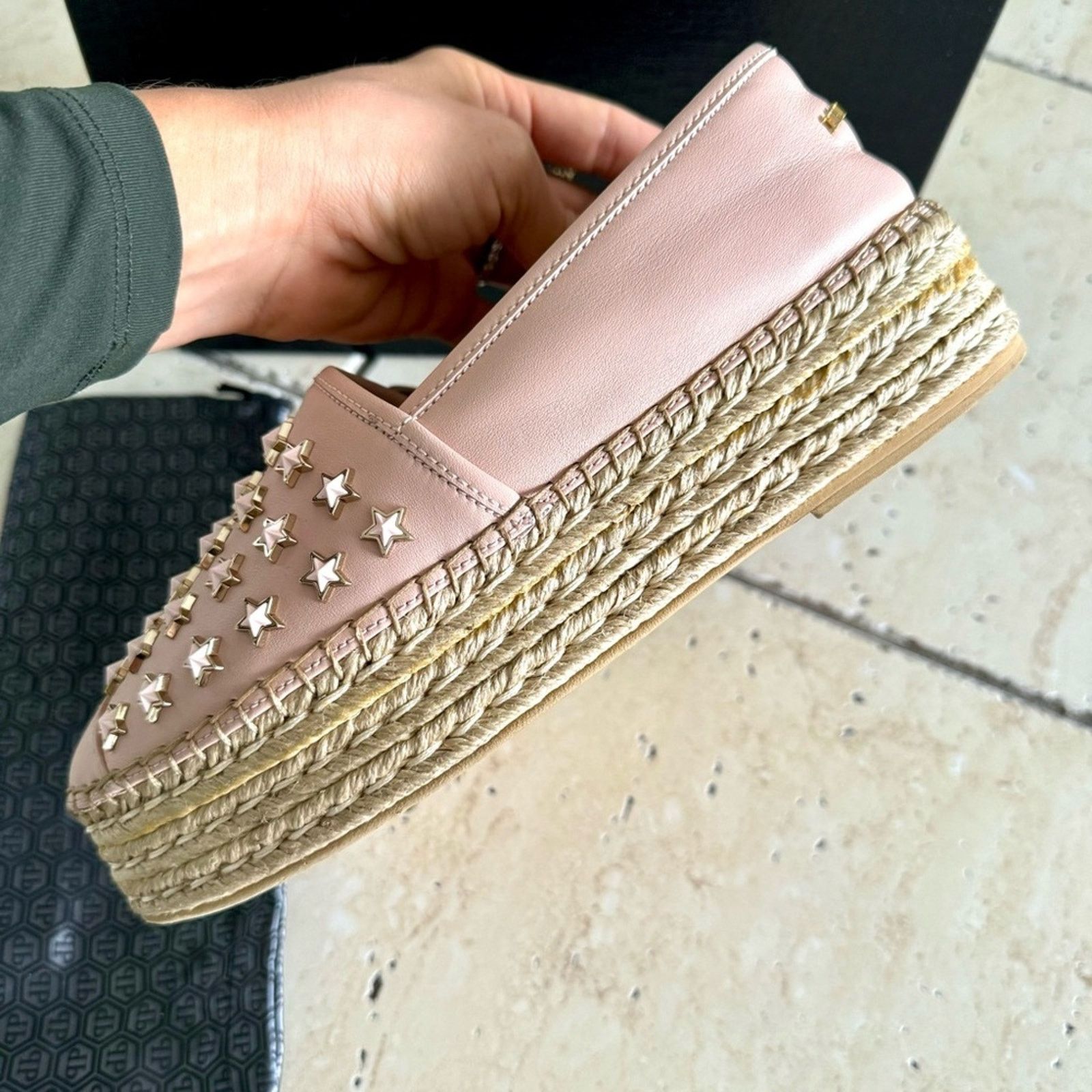 Philipp Plein PHILIPP PLEIN Espadrille, blush pink, Size 40, Authentic Size US 10 / IT 40 - 5 Thumbnail