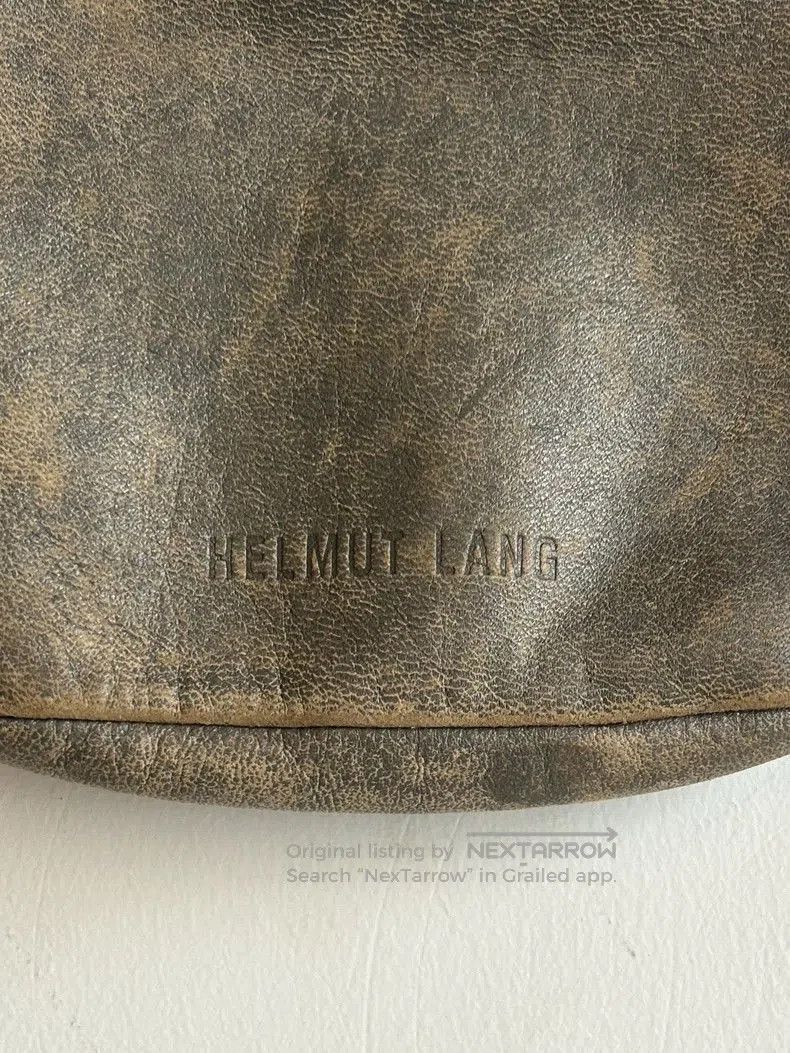 Helmut Lang Helmut Lang 00s I will make an old satchel.. Size ONE SIZE - 3 Thumbnail
