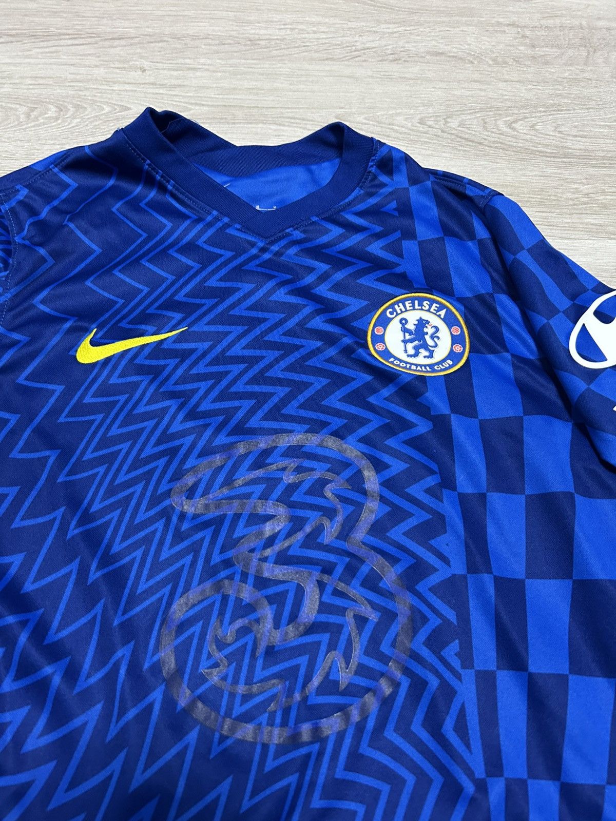 Nike CHELSEA 2021 2022 HOME SHIRT JERSEY NIKE CV7889-409 sz M Size US M / EU 48-50 / 2 - 2 Thumbnail
