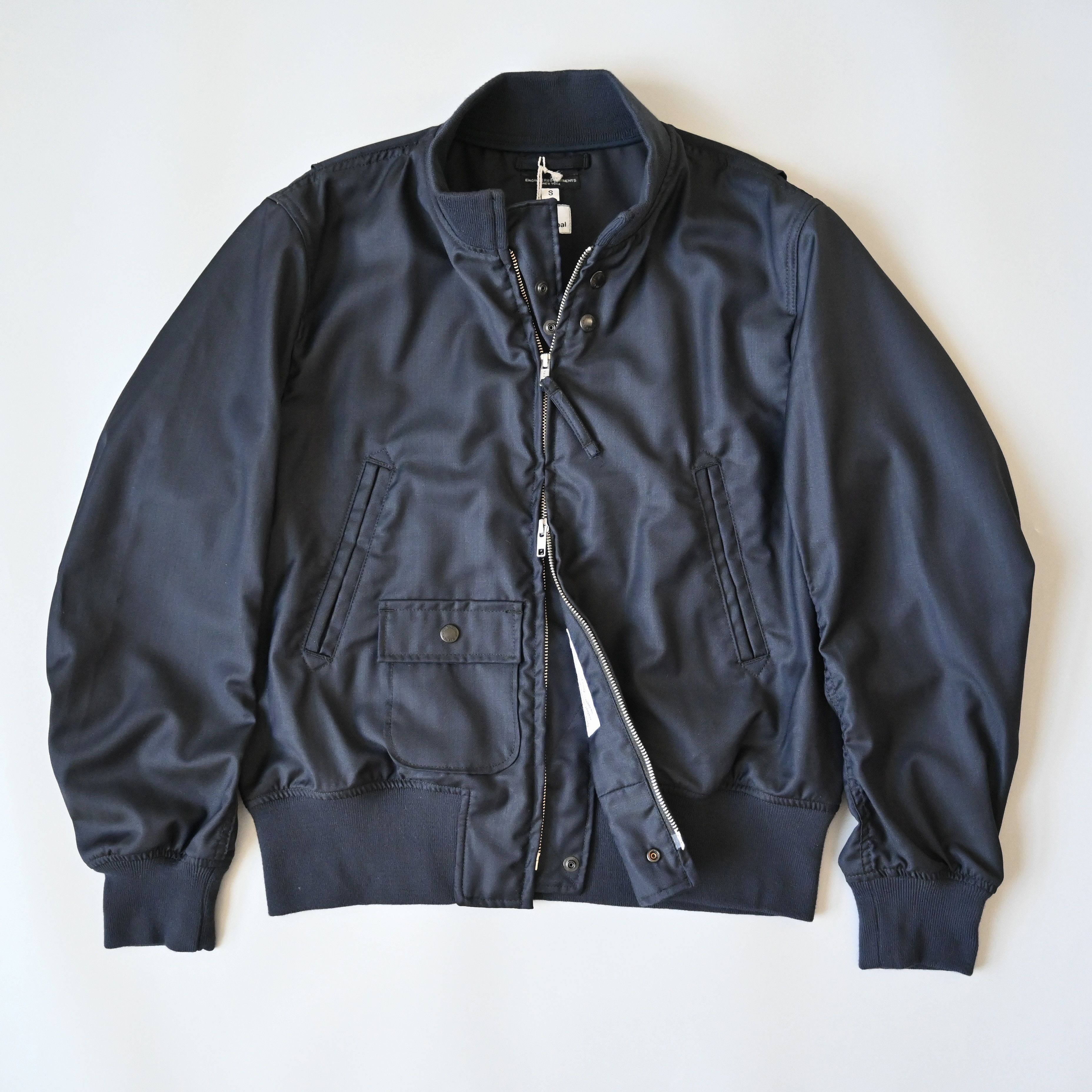 Engineered Garments UNUSED, ENGINEERED GARMENTS, Tanker Jacket, Wool, Navy Size US S / EU 44-46 / 1 - 3 Thumbnail
