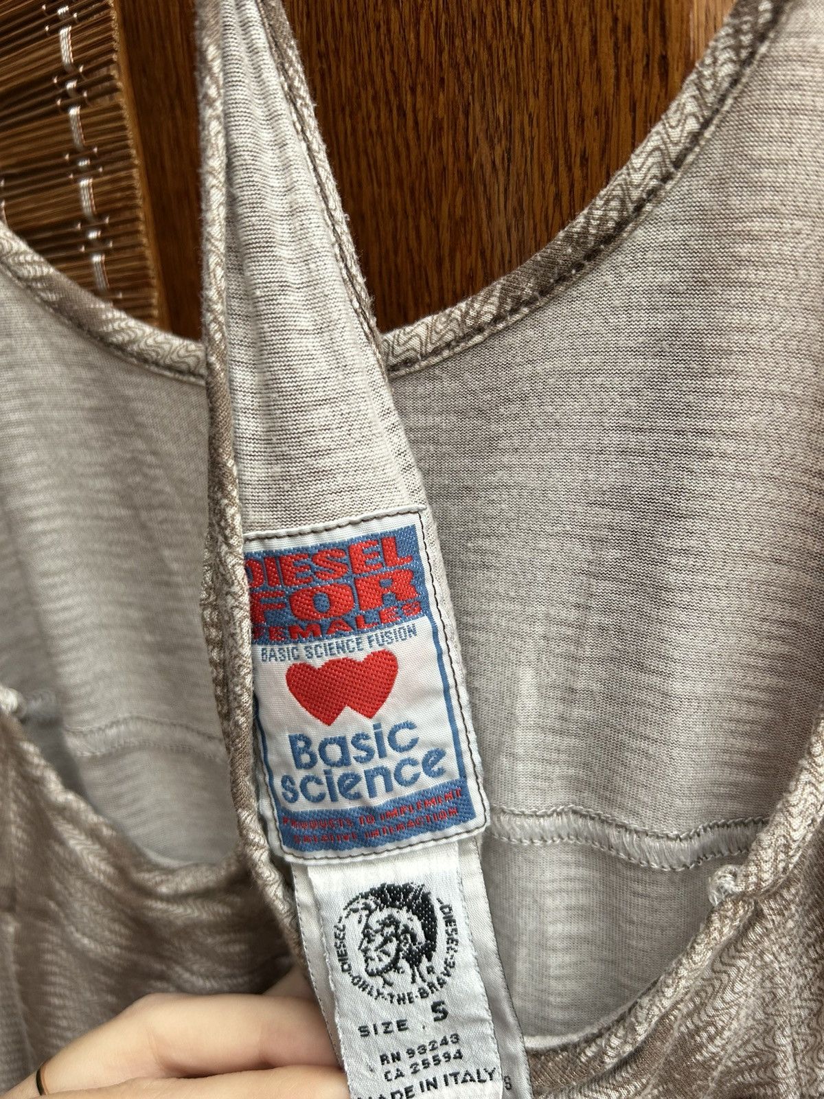 Diesel Y2K Diesel For Female Basic Science Striped Tank Mini Dress Size S / US 4 / IT 40 - 5 Thumbnail