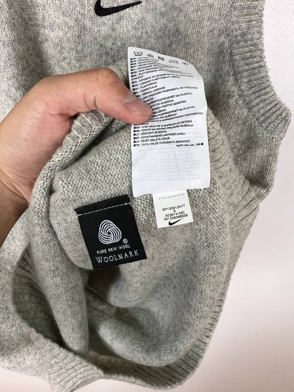 Nike × Vintage Nike Golf wool vest size S Size US S / EU 44-46 / 1 - 6 Thumbnail