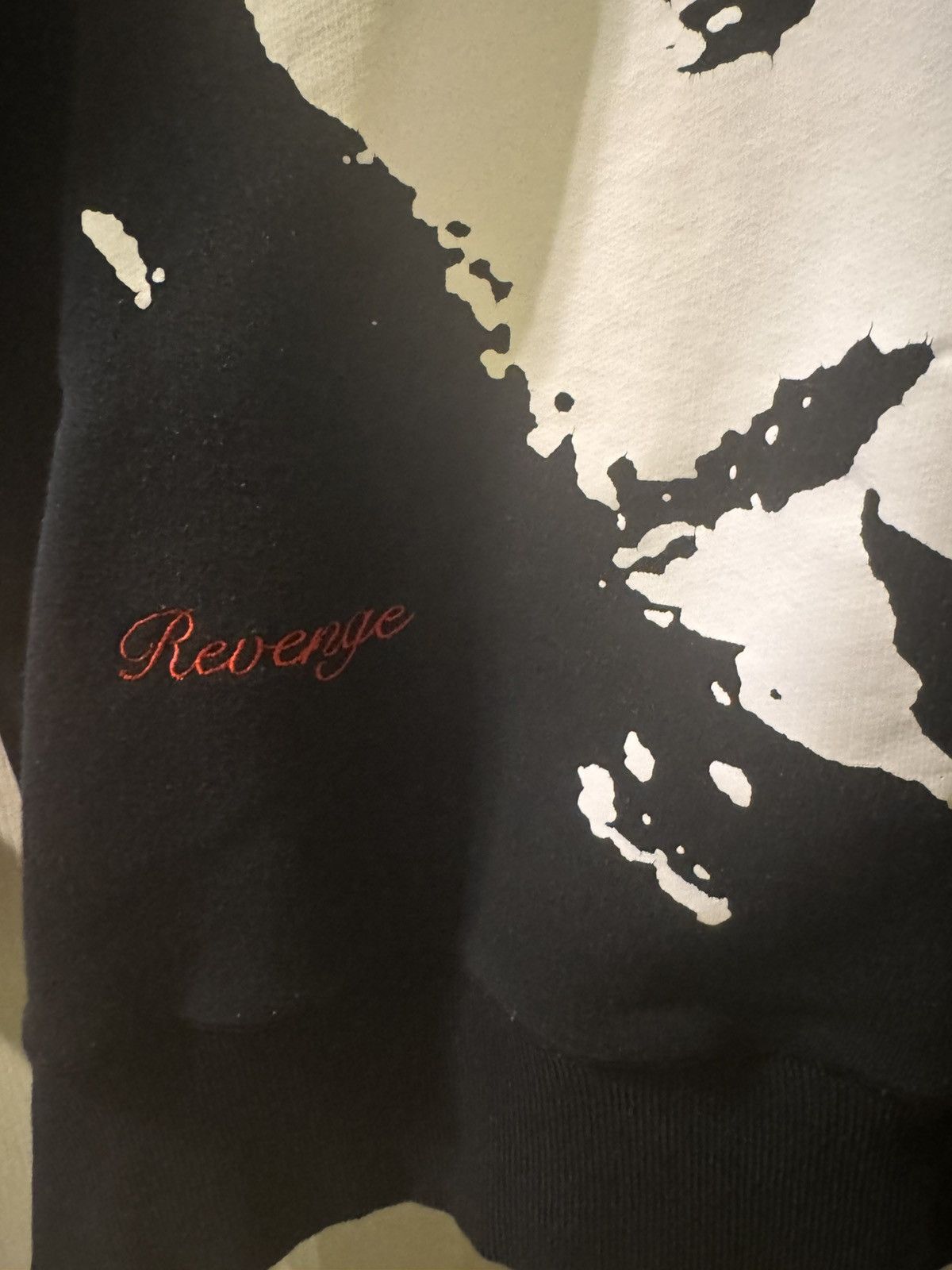 Revenge REVENGE FACE BLACK CREWNECK Size US M / EU 48-50 / 2 - 3 Thumbnail