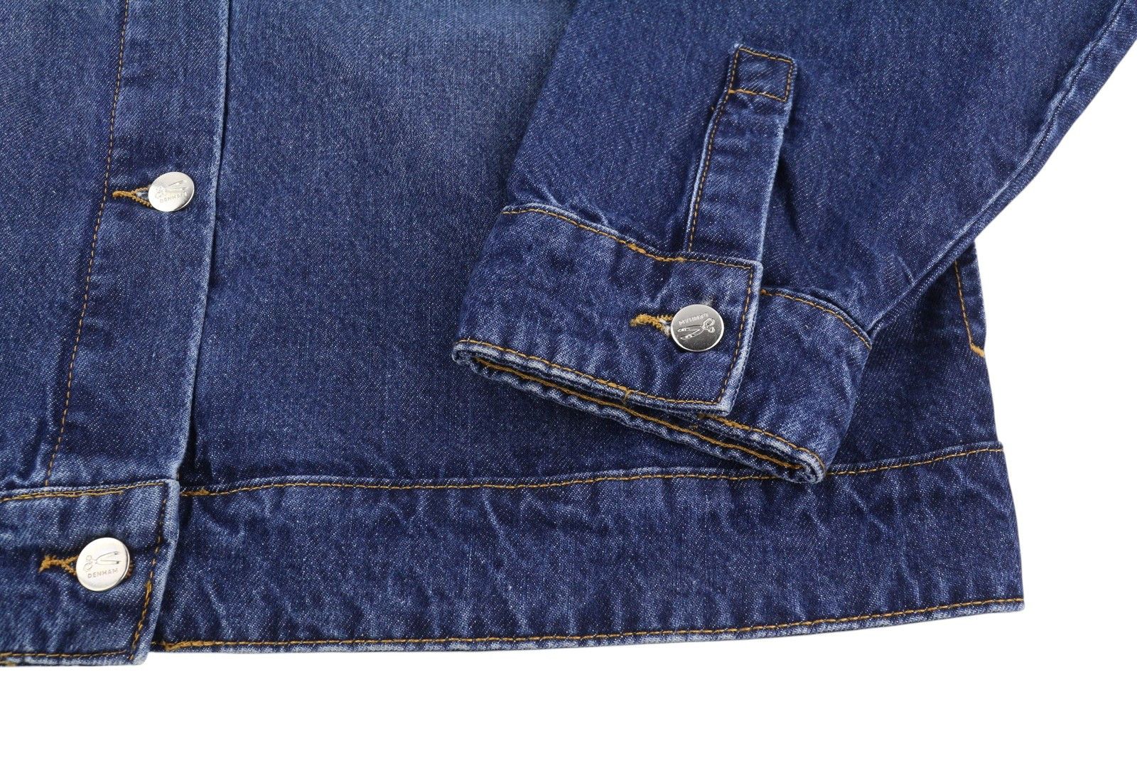 DENHAM CENTURY TRUCKER M Denim Blue Washed Oversized Jacket 85715 Size M / US 6-8 / IT 42-44 - 5 Thumbnail