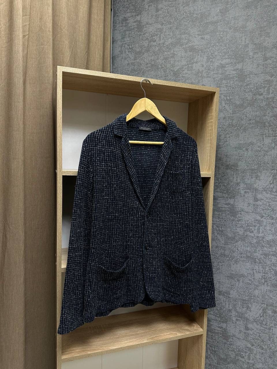 Philipp Plein × Vintage Vintage Phil Petter Black Speckled Cardigan Size US M / EU 48-50 / 2 - 1 Thumbnail