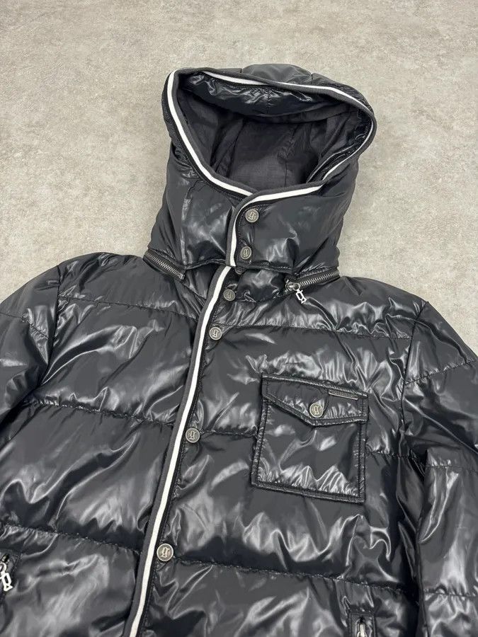 John Galliano 2010s John Galliano Black Hooded Puffer Jacket Size US M / EU 48-50 / 2 - 6 Thumbnail