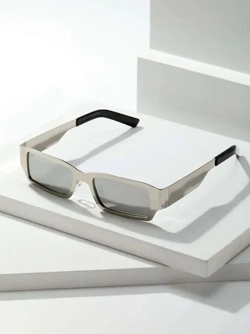 Electric Visual Retro Punk Kurt Cobain Style Sunglasses Square Frame Size ONE SIZE - 3 Thumbnail