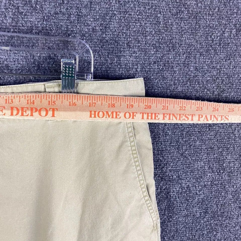 L.L. Bean LL Bean Cargo Pants Men's 38x30 Natural Fit Light Yellow Size US 38 / EU 54 - 5 Thumbnail