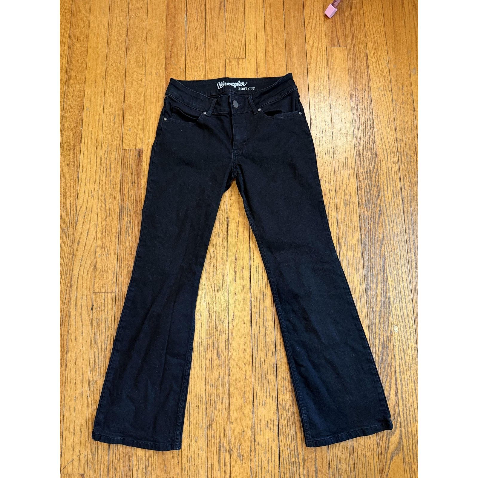 Wrangler Wrangler WOMENS Jeans Boot Cut Stretch Denim 5 Pocket 7X30 Size 28" / US 6 / IT 42 - 1 Thumbnail
