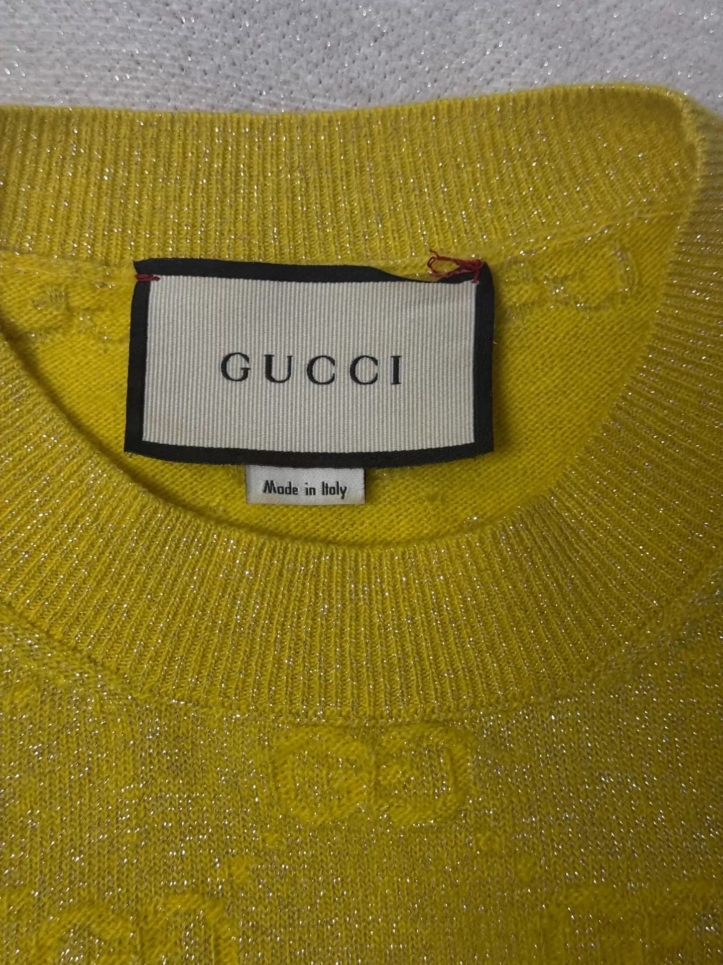Gucci Gucci GG Monogram Wool Short-Sleeve M Size M / US 6-8 / IT 42-44 - 2 Thumbnail
