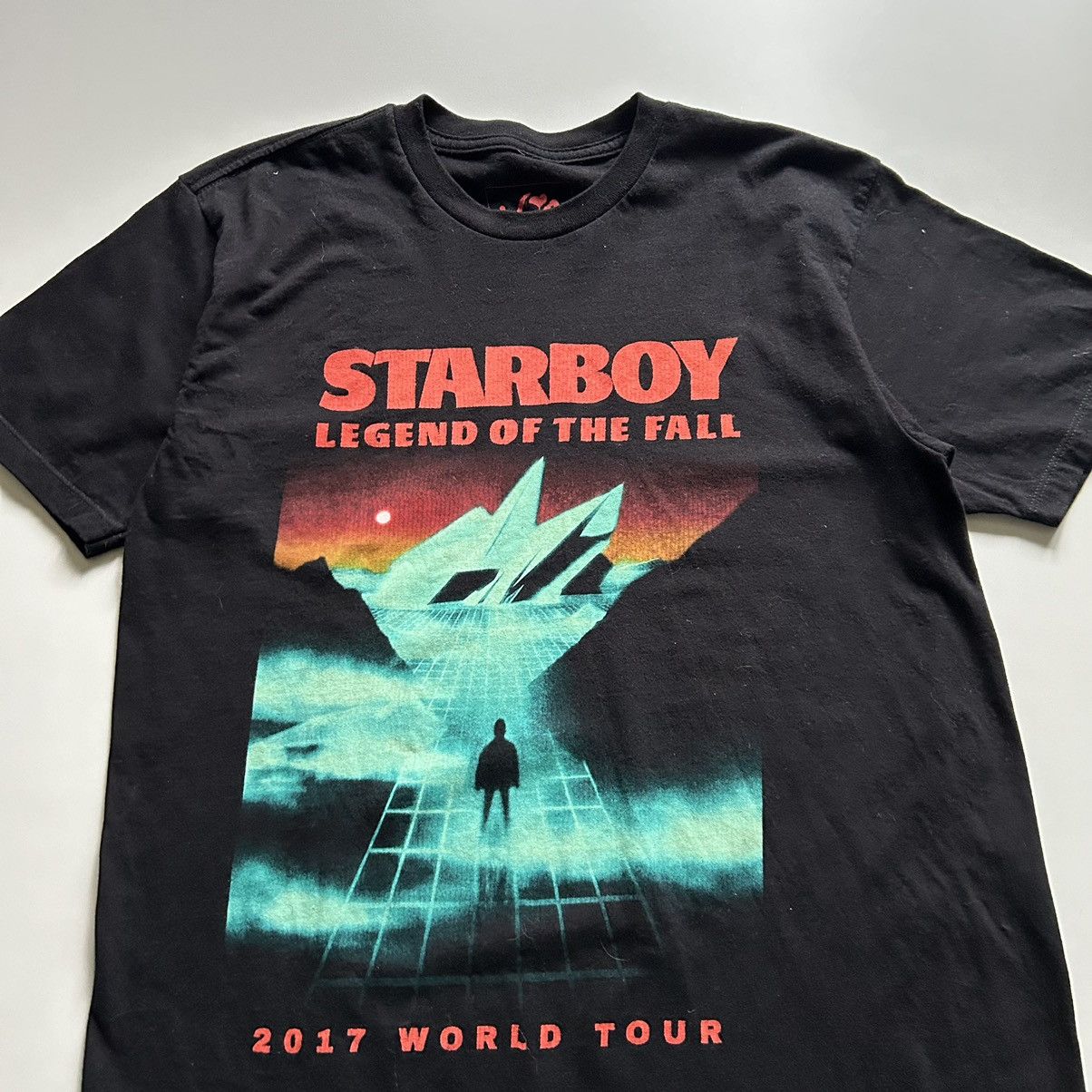 The Weeknd The Weeknd 2017 Starboy XO World Tour T Shirt Medium Rare Size US M / EU 48-50 / 2 - 2 Thumbnail