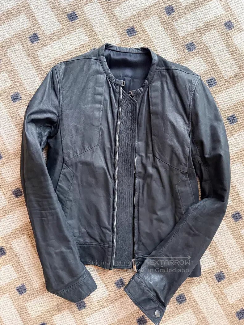 Rick Owens Rick Owens Cowhide leather jacket Size US S / EU 44-46 / 1 - 2 Thumbnail