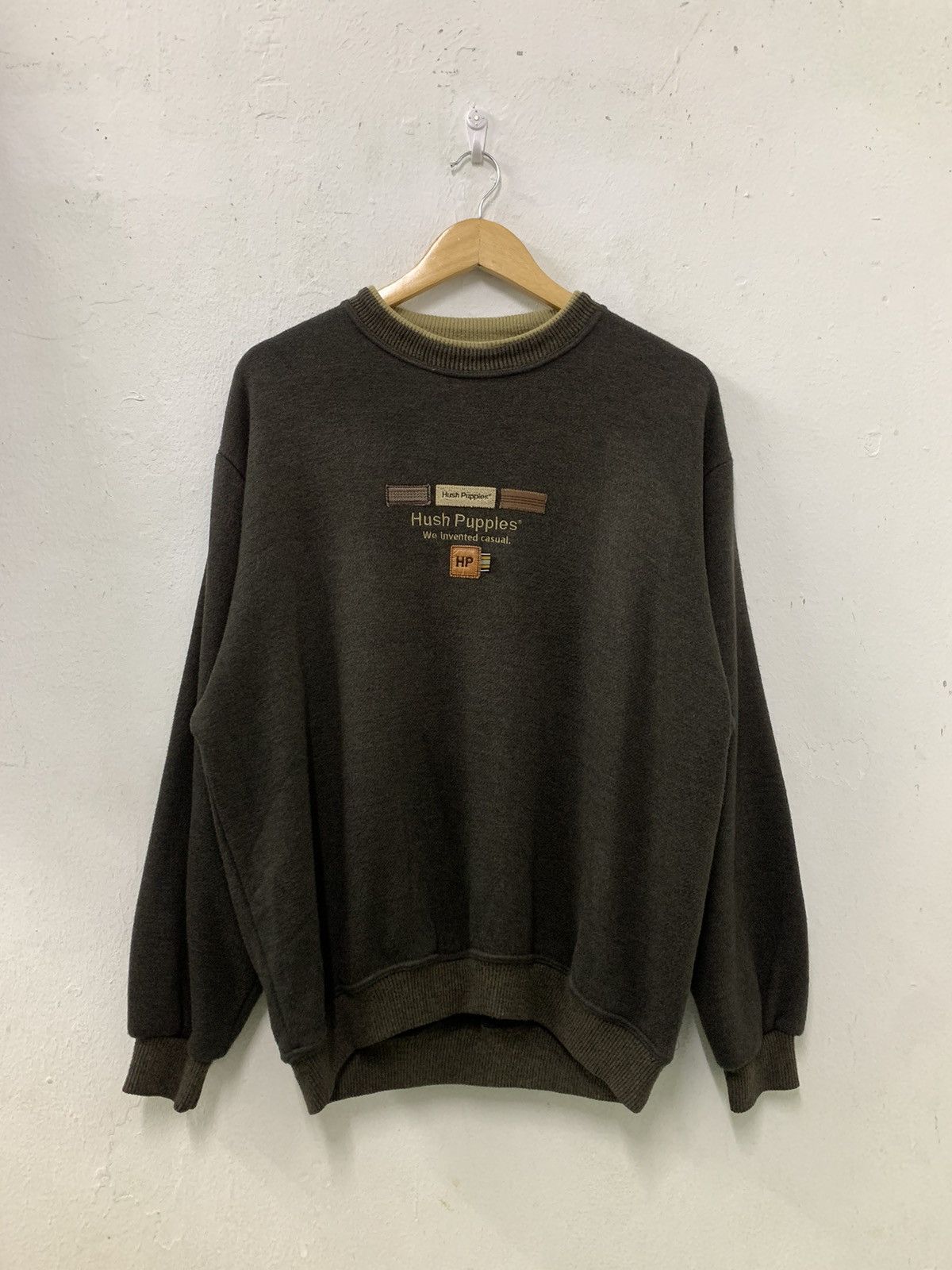 image of Hush Puppies Sweatshirt in Brown, Men's (Size XL)