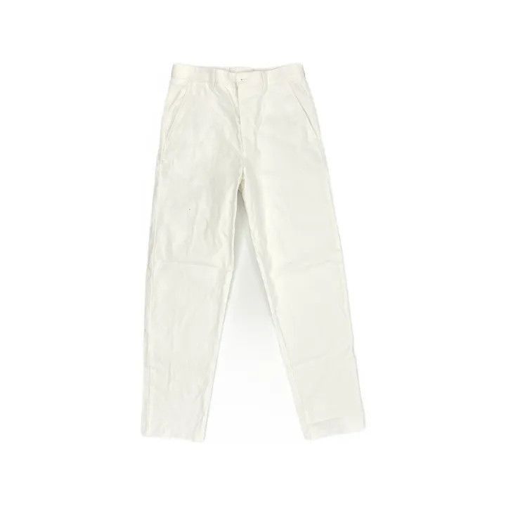 Dior Dior SS23 White Straight Leg Casual Pants 0079-2507 Size US 44 / EU 60 - 2 Thumbnail