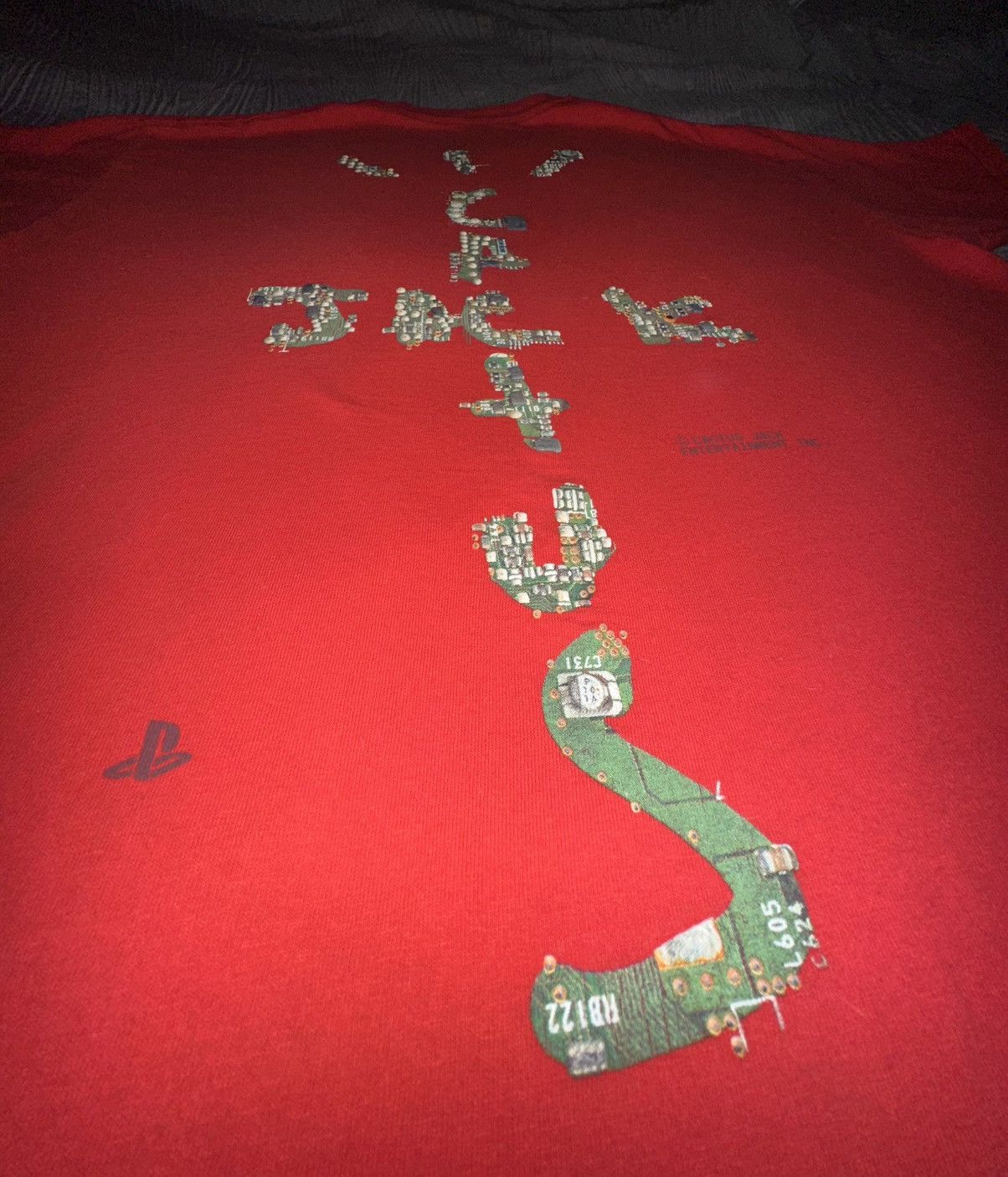 Travis Scott Cactus Jack by Travis Scott Motherboard Logo IV T-Shirt Size US L / EU 52-54 / 3 - 4 Thumbnail