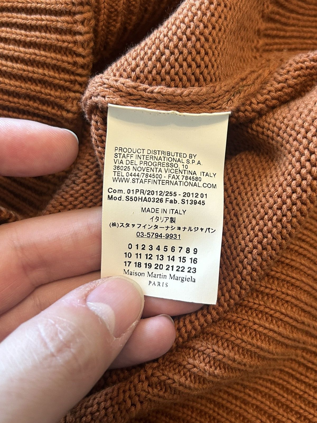 Maison Margiela SS12 Oversized V-Neck Knit Size US M / EU 48-50 / 2 - 7 Thumbnail