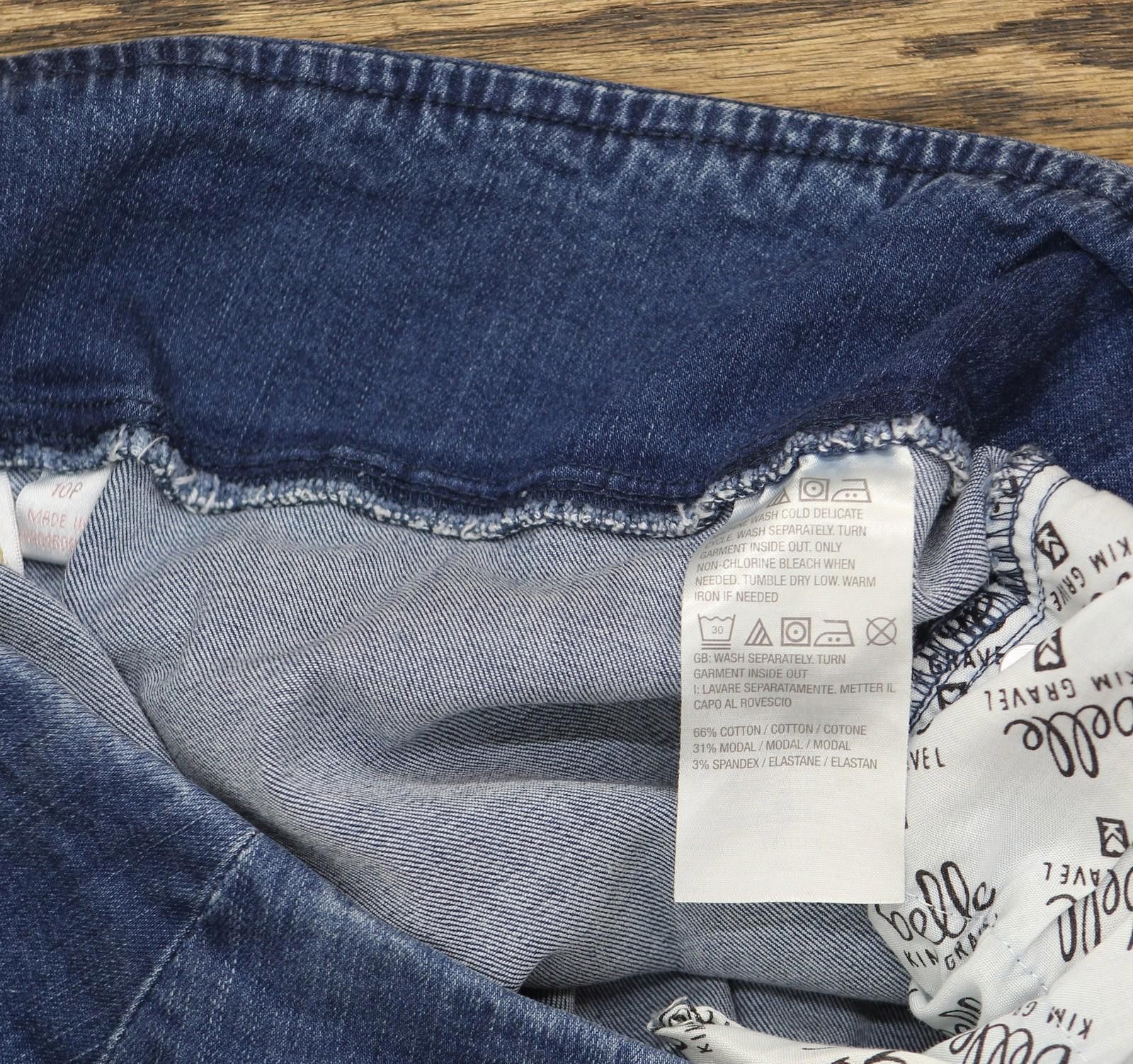 Other Belle By Kim Gravel Edge Ankle Jeans Rinse Wash Blue 10p Size 32" / US 10 / IT 46 - 4 Thumbnail