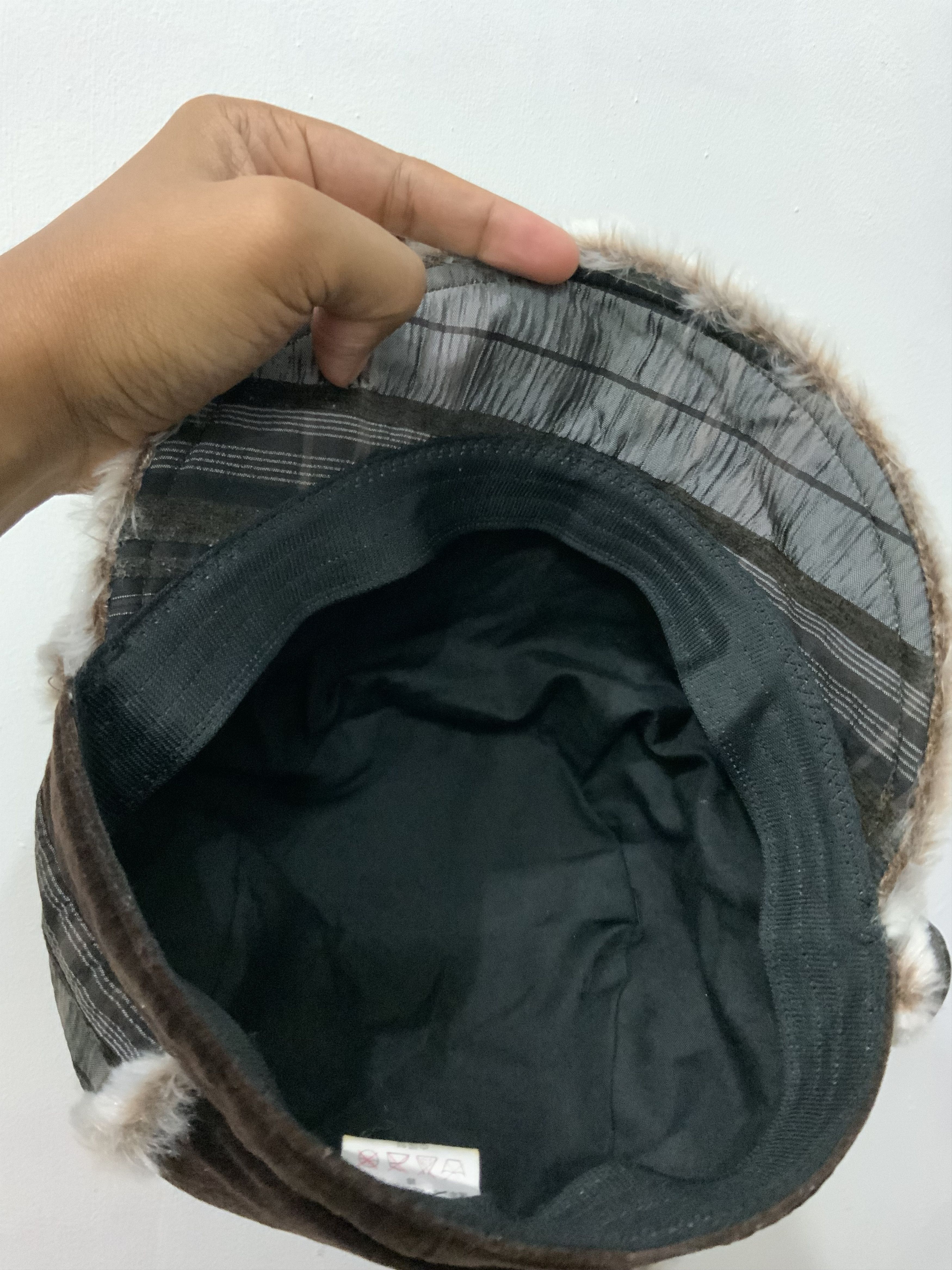 If Six Was Nine Mohair Fur Suade Retro Ski Hat Size ONE SIZE - 10 Thumbnail
