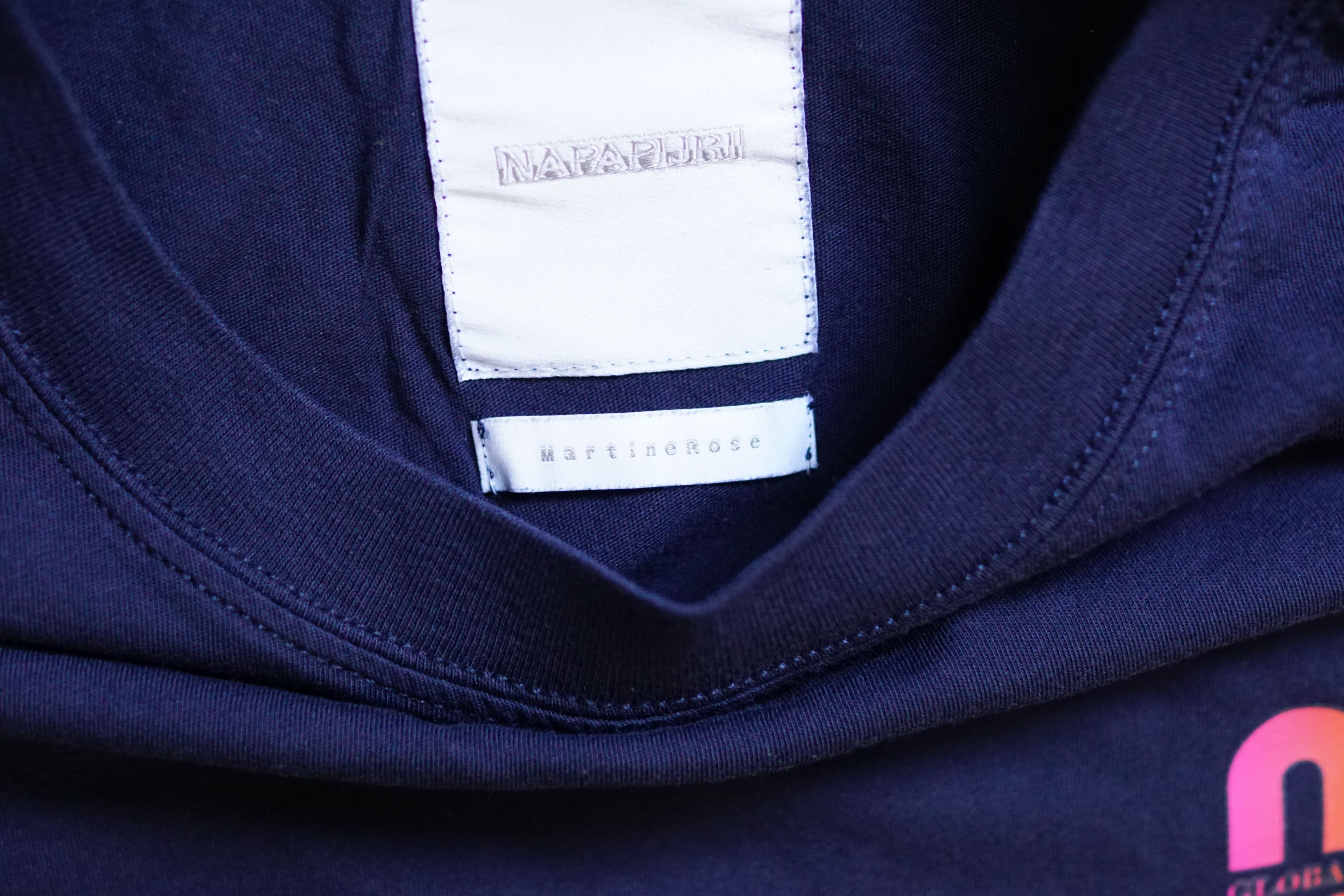 Martine Rose × Napapijri MARTINE ROSE S-OGO It's tough at the top long-sleeve Size US M / EU 48-50 / 2 - 6 Thumbnail