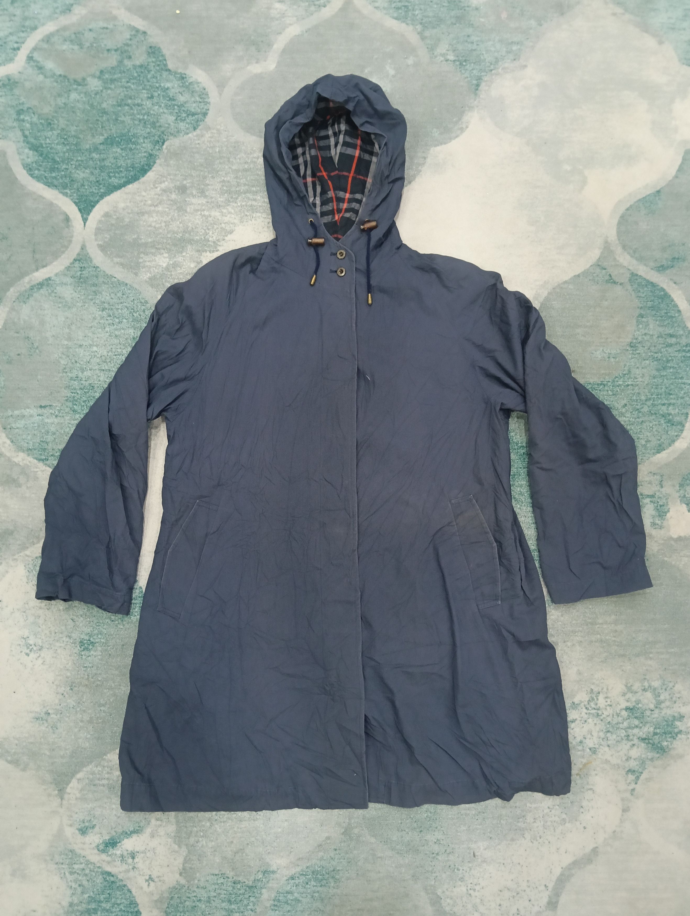 Burberry × Burberry Prorsum × Vintage Vintage Burberry NovaCheck Parka Size XXL / US 16-18 / IT 52-54 - 1 Thumbnail