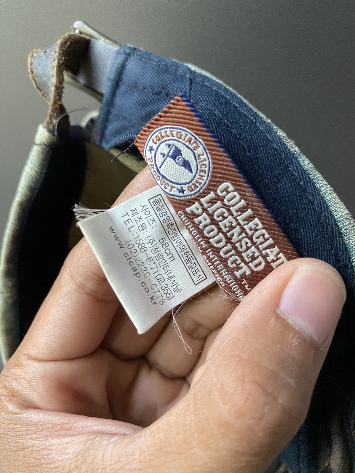 If Six Was Nine × Japanese Brand × Le Grande Bleu (L.G.B.) Vintage ripped painter stone wash cap punks hat Size ONE SIZE - 9 Thumbnail