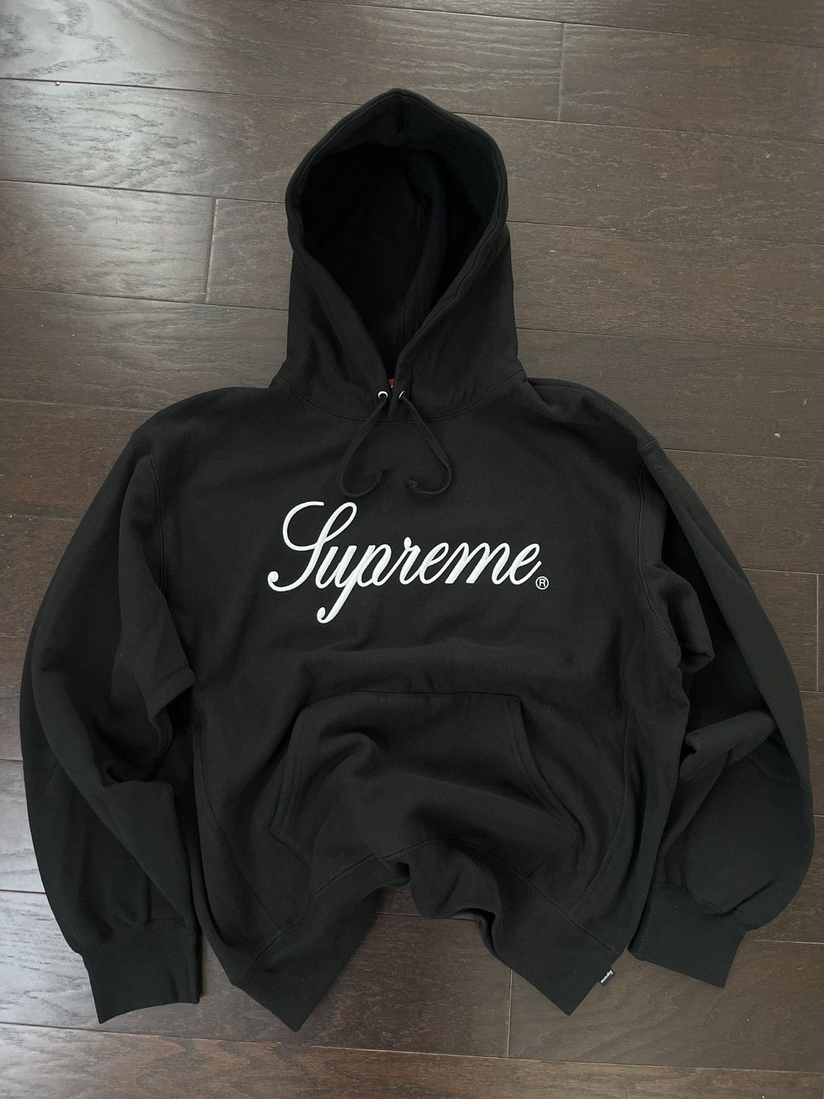 Supreme Supreme Raised Script Logo Hoodie Size US L / EU 52-54 / 3 - 6 Thumbnail
