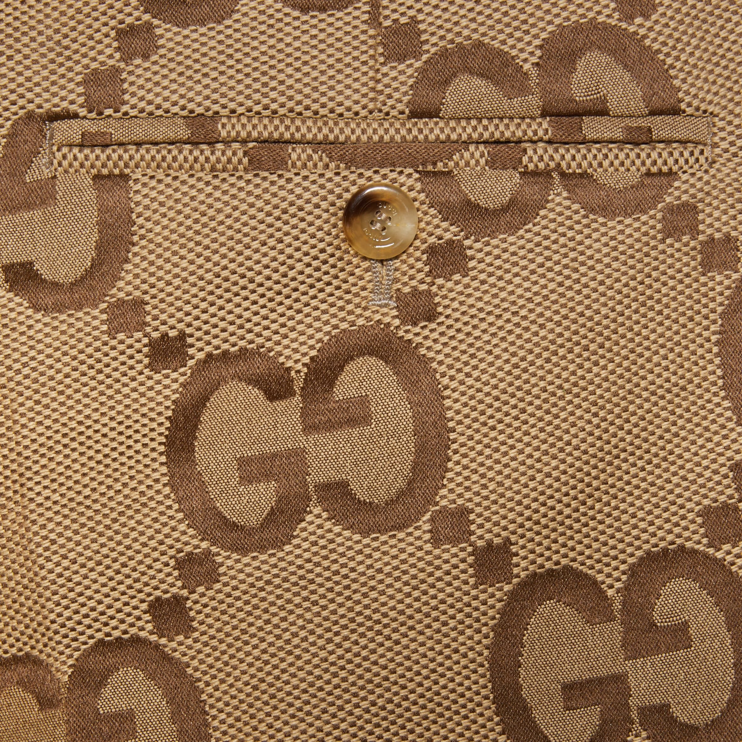 Gucci 🟤 Gucci Jumbo GG Canvas Shorts – SS23 – Sz 48 Size US 30 / EU 46 - 6 Thumbnail