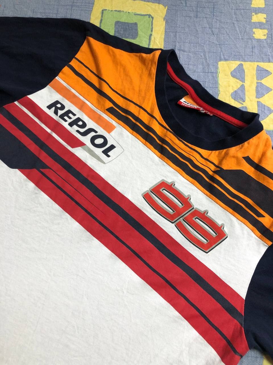Honda Vintage 90s Honda Repsol Racing T-Shirt Size US M / EU 48-50 / 2 - 2 Thumbnail