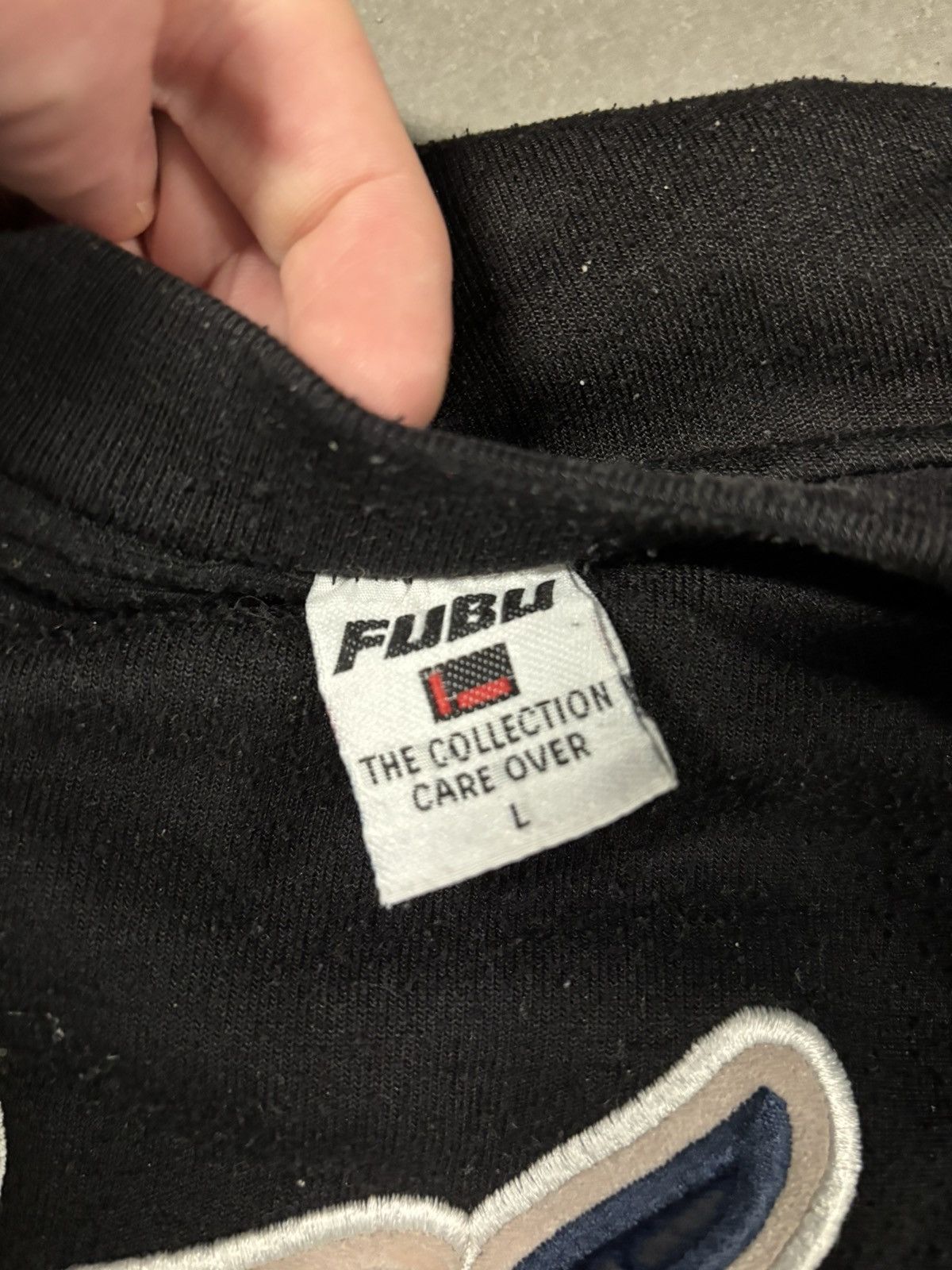 Fubu × Vintage Vintage FUBU Sports Crewneck 90s 2pac Shakur black hype Size US L / EU 52-54 / 3 - 3 Thumbnail