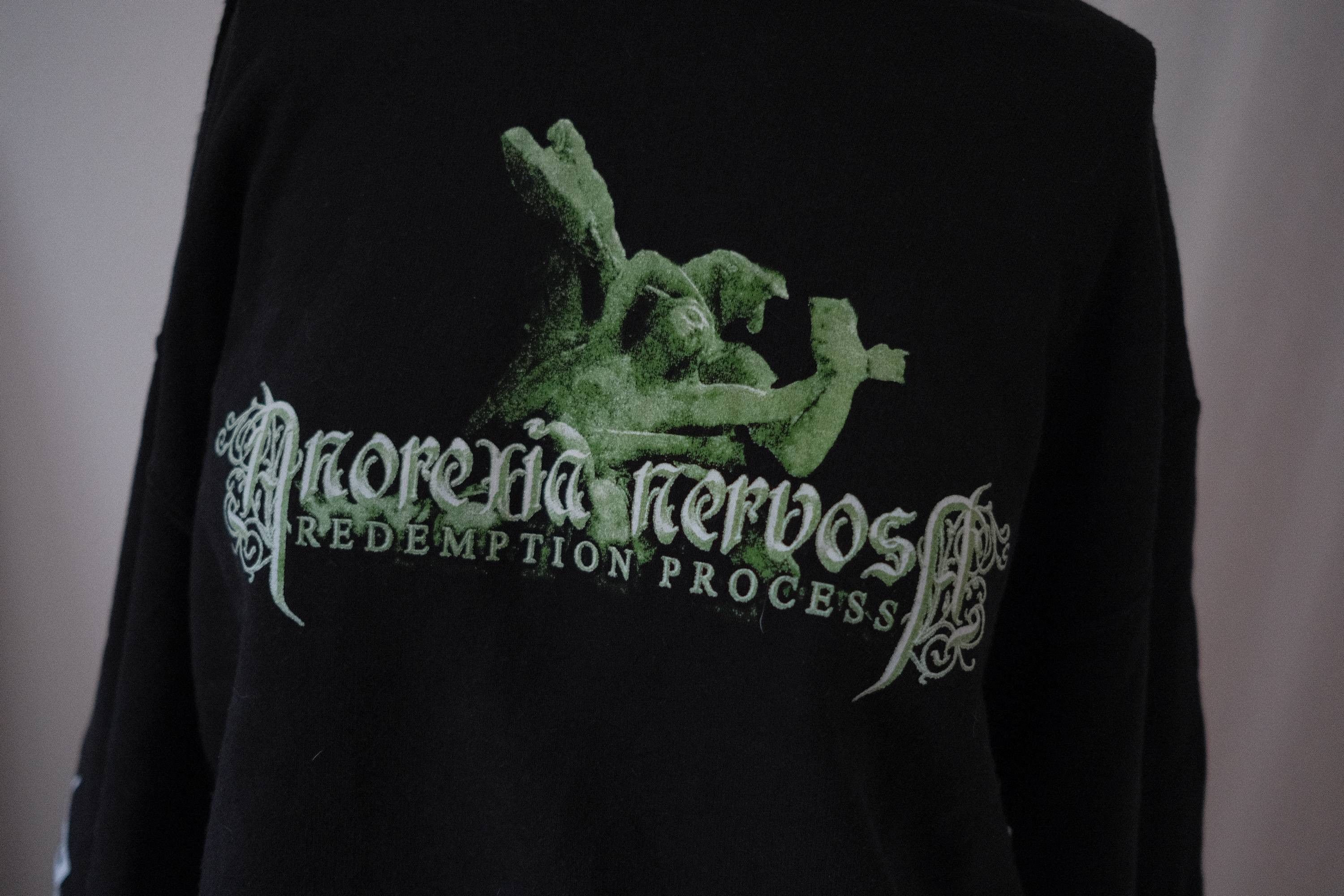 Band Tees VERY RARE Anorexia Nervosa Redemption Process Vintage hoodie Size US L / EU 52-54 / 3 - 6 Thumbnail