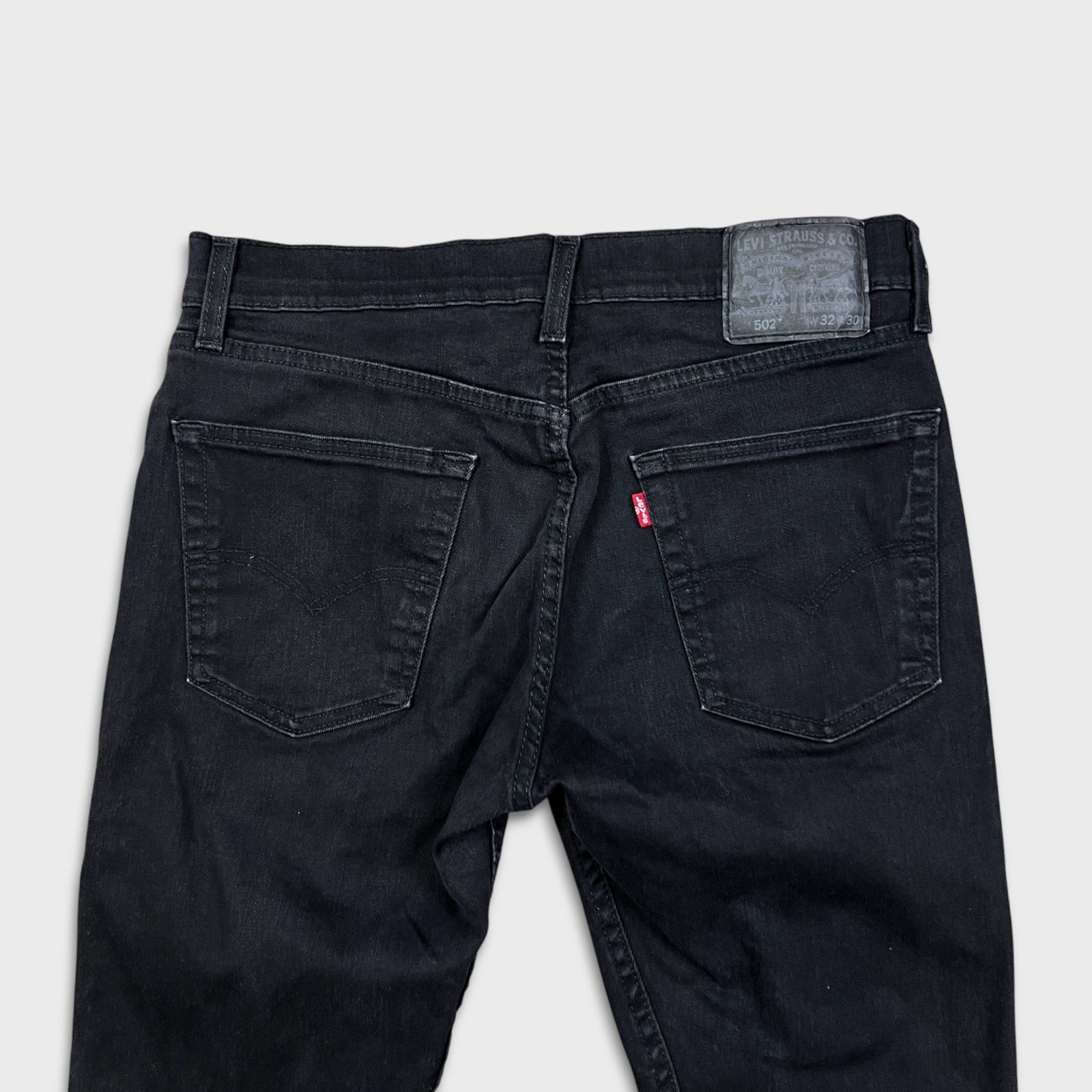 Levi's × Vintage Levi's 502 Jeans 32x28 Regular Taper American Denim Pants Size US 32 / EU 48 - 6 Thumbnail