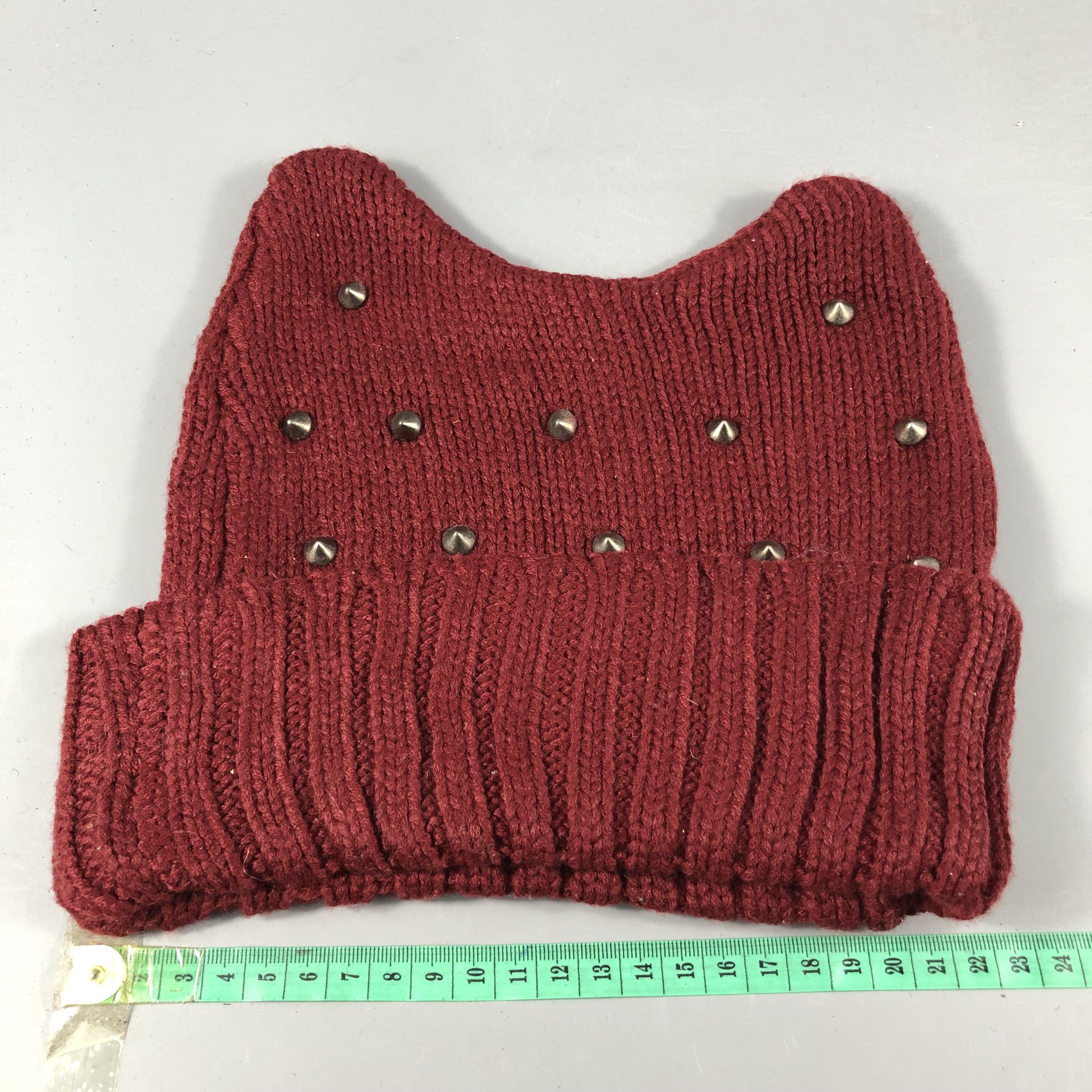 Vintage Unknown Devil Ear Bunny Beanie Snowcap Snow Hat B1023 Size ONE SIZE - 3 Thumbnail