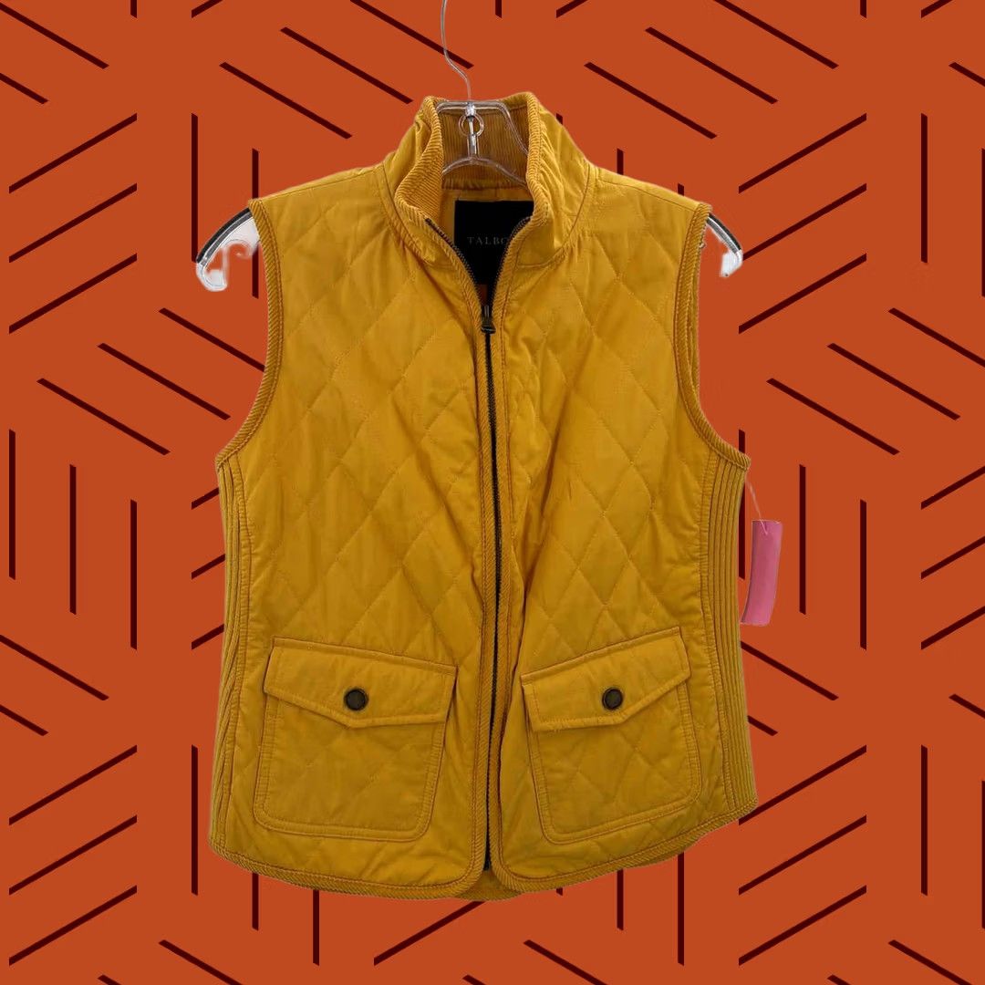 Talbots Talbots Vest Puffer XS Yellow Womens Size XS / US 0-2 / IT 36-38 - 1 Thumbnail